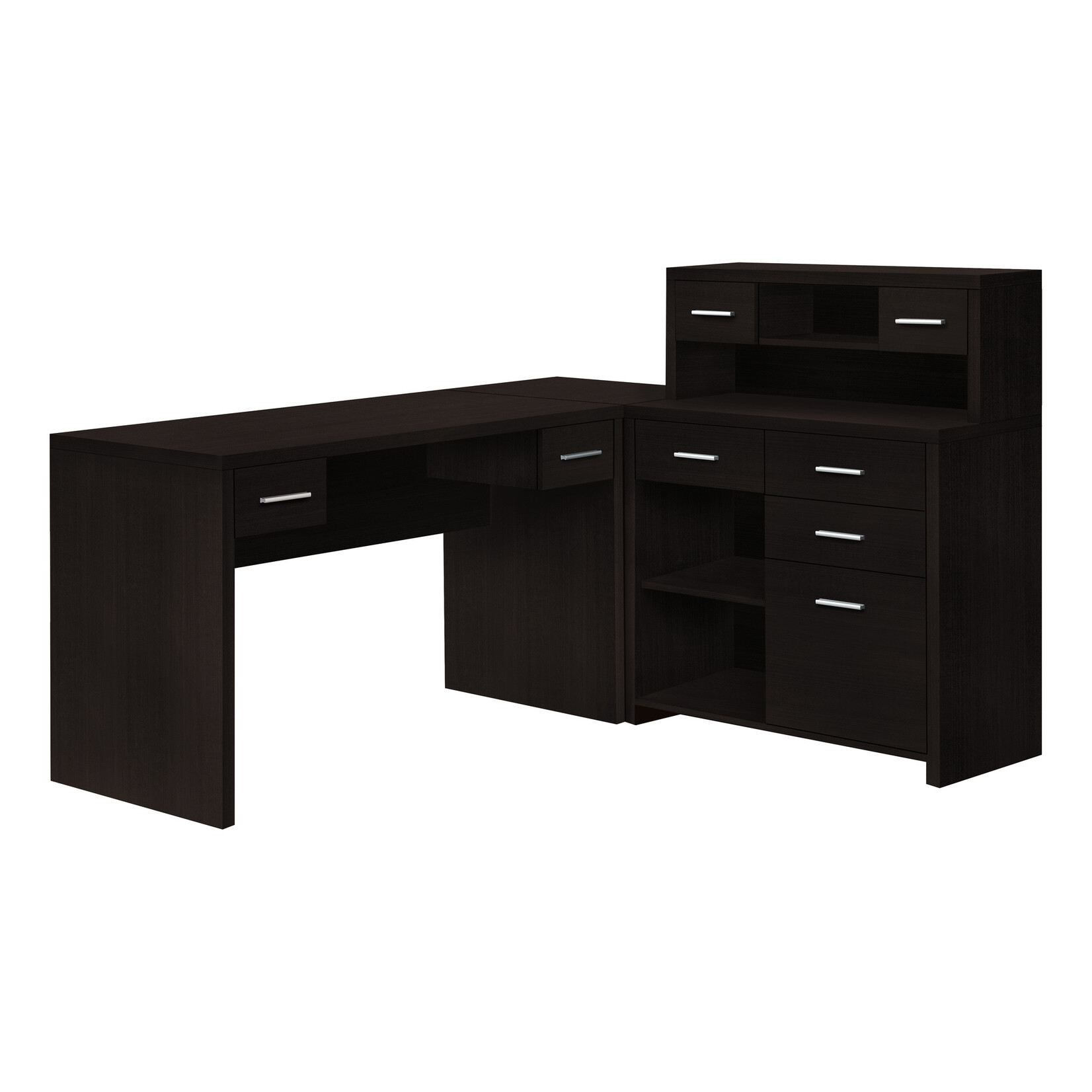 COMPUTER DESK - CAPPUCCINO LEFT OR RIGHT FACING CORNER