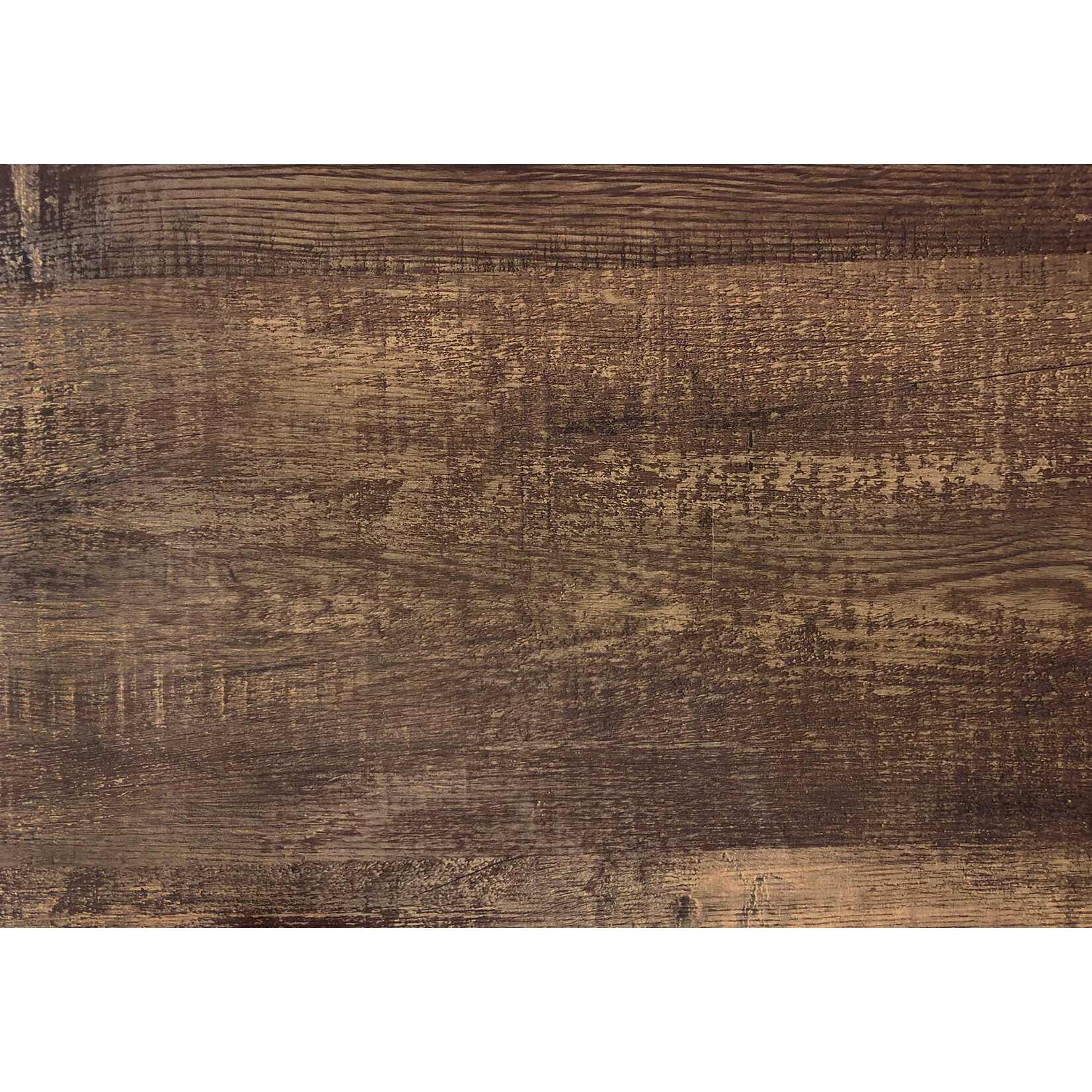 BUREAU - FAUX BOIS BRUN EN COIN COTE DROIT / GAUCHE