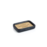 ITY INTERNATIONAL Porte Savon en Bambou et Ceramique