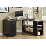 COMPUTER DESK - CAPPUCCINO LEFT OR RIGHT FACING CORNER