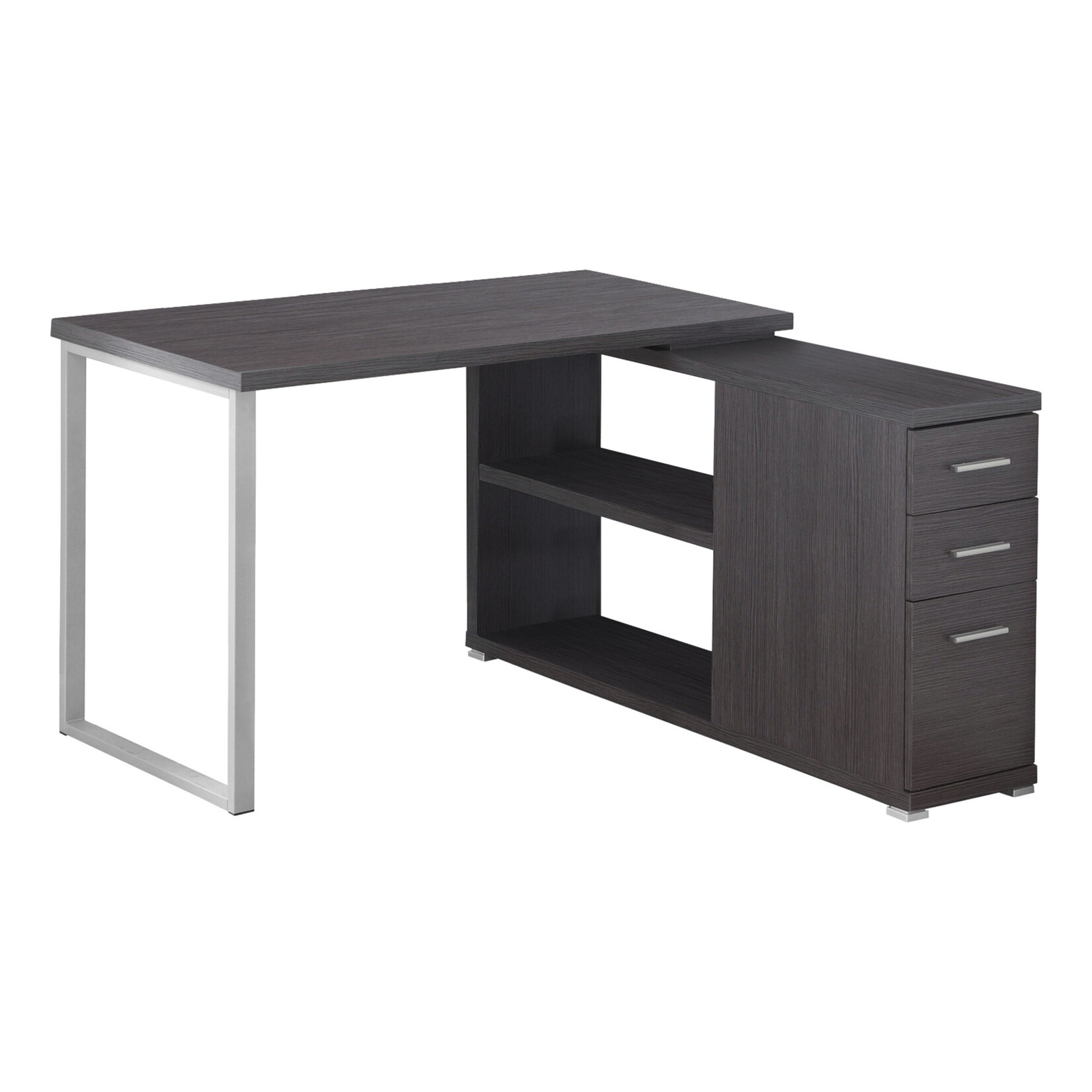 BUREAU - GRIS EN COIN DROIT OU GAUCHE