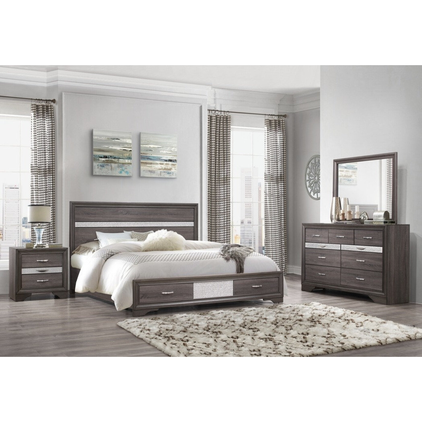 Harper SEVILLE Bed Frame with Drawers
