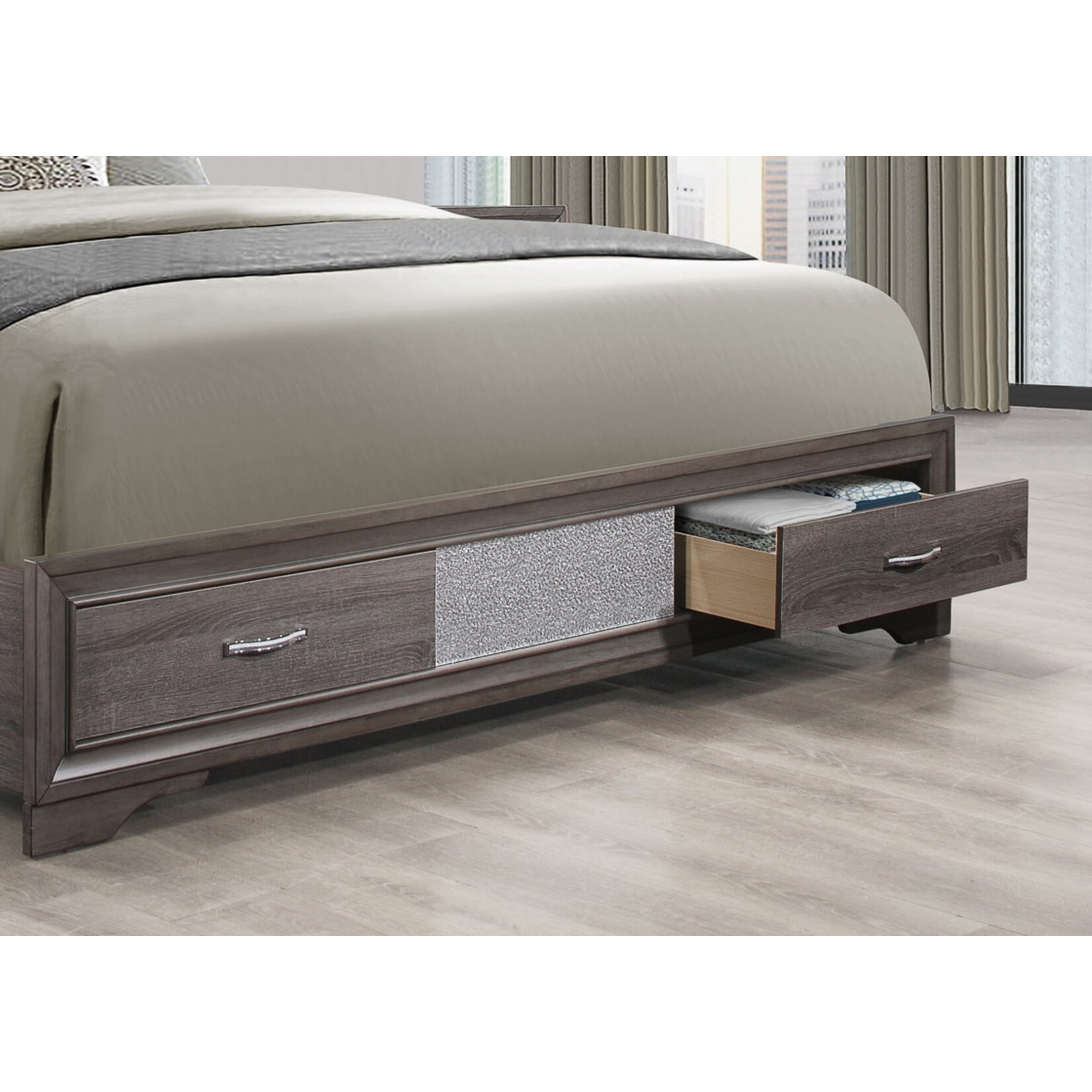 Harper SEVILLE Bed Frame with Drawers