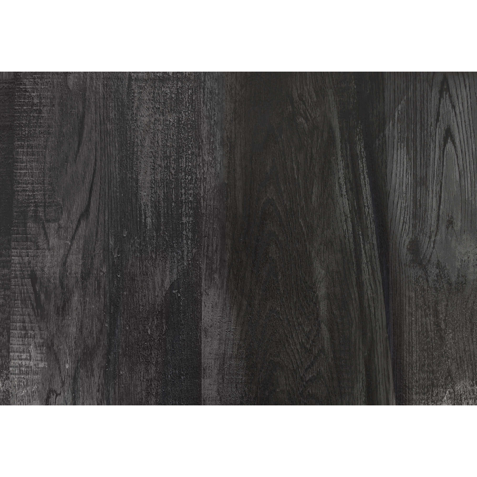 COMPUTER DESK - 42"L / BLACK RECLAIMED WOOD CORNER
