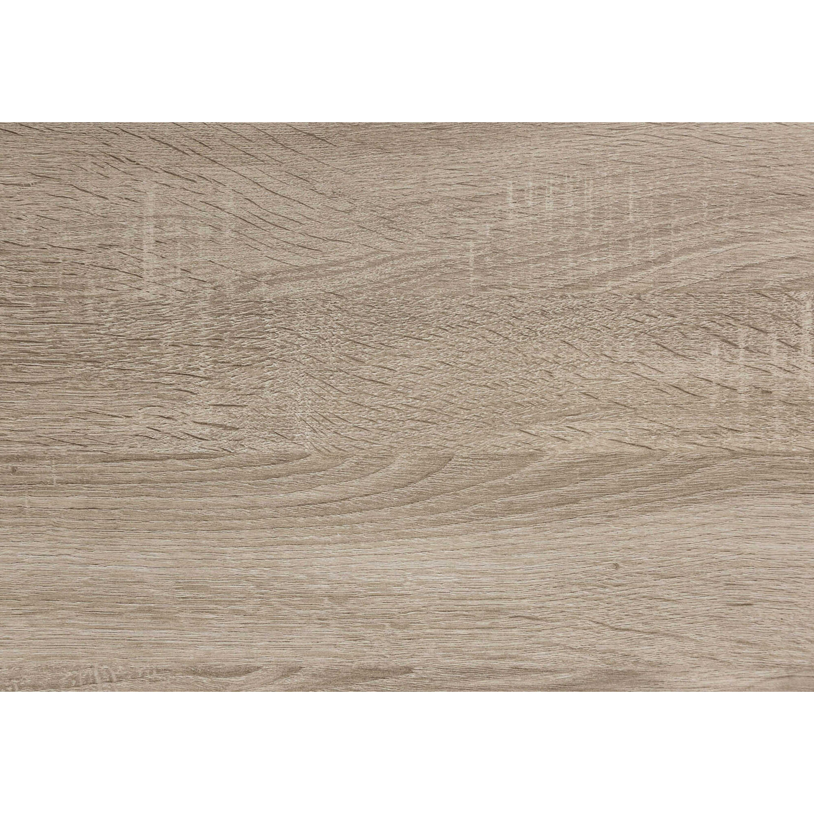 COMPUTER DESK - 60"L / NATURAL WITH SILVER METAL