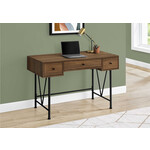 BUREAU - 48"L / NOYER / METAL NOIR