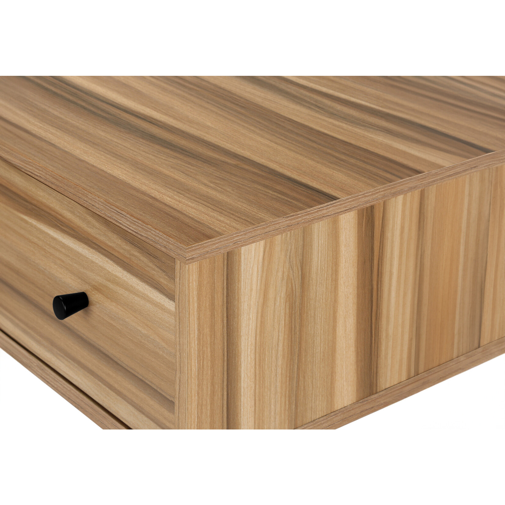 COMPUTER DESK - 48"L / LIGHT RECLAIMED WOOD / BLACK METAL