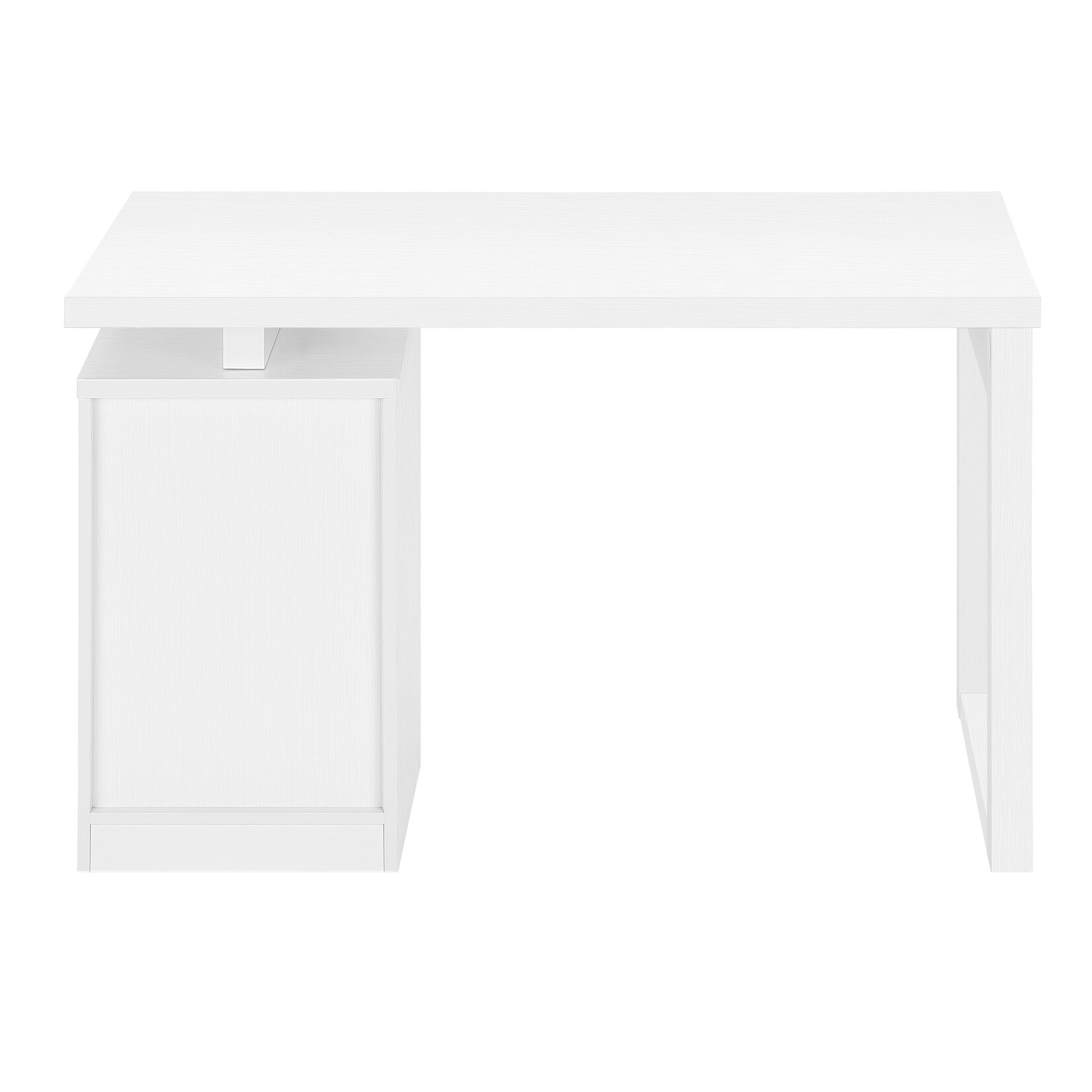 COMPUTER DESK - 48"L / WHITE LEFT OR RIGHT FACING