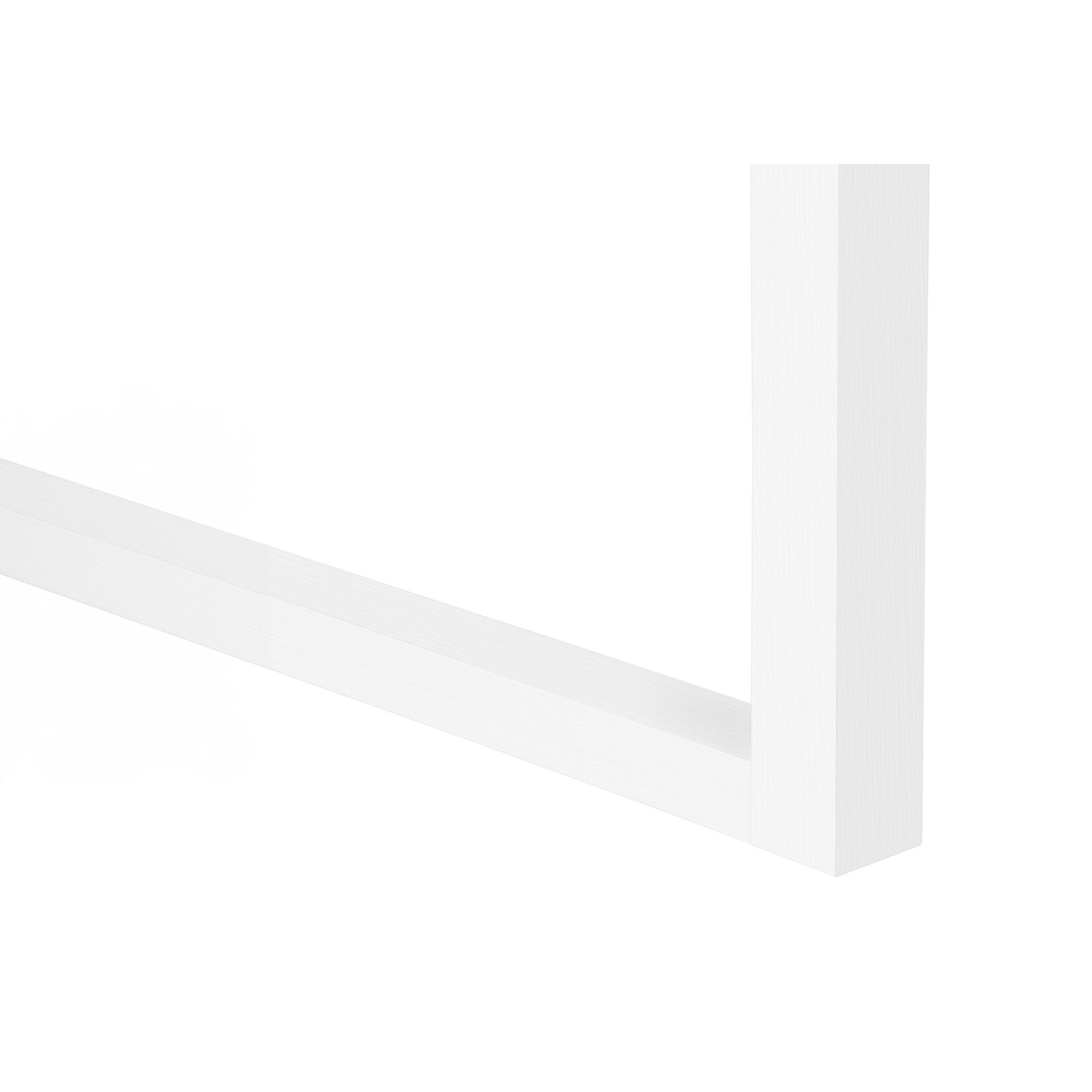 BUREAU - 48"L / BLANC ORIENTATION GAUCHE OU DROITE