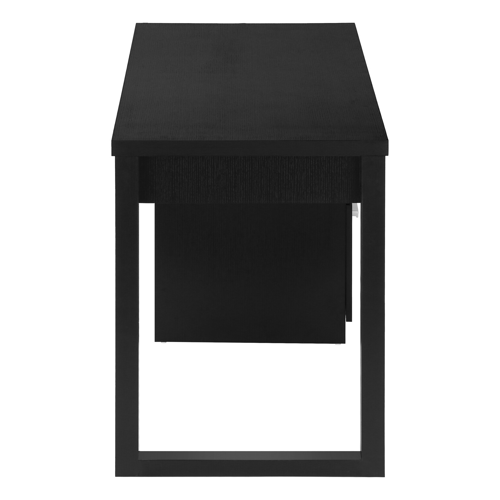 BUREAU - 48"L / NOIR ORIENTATION GAUCHE OU DROITE