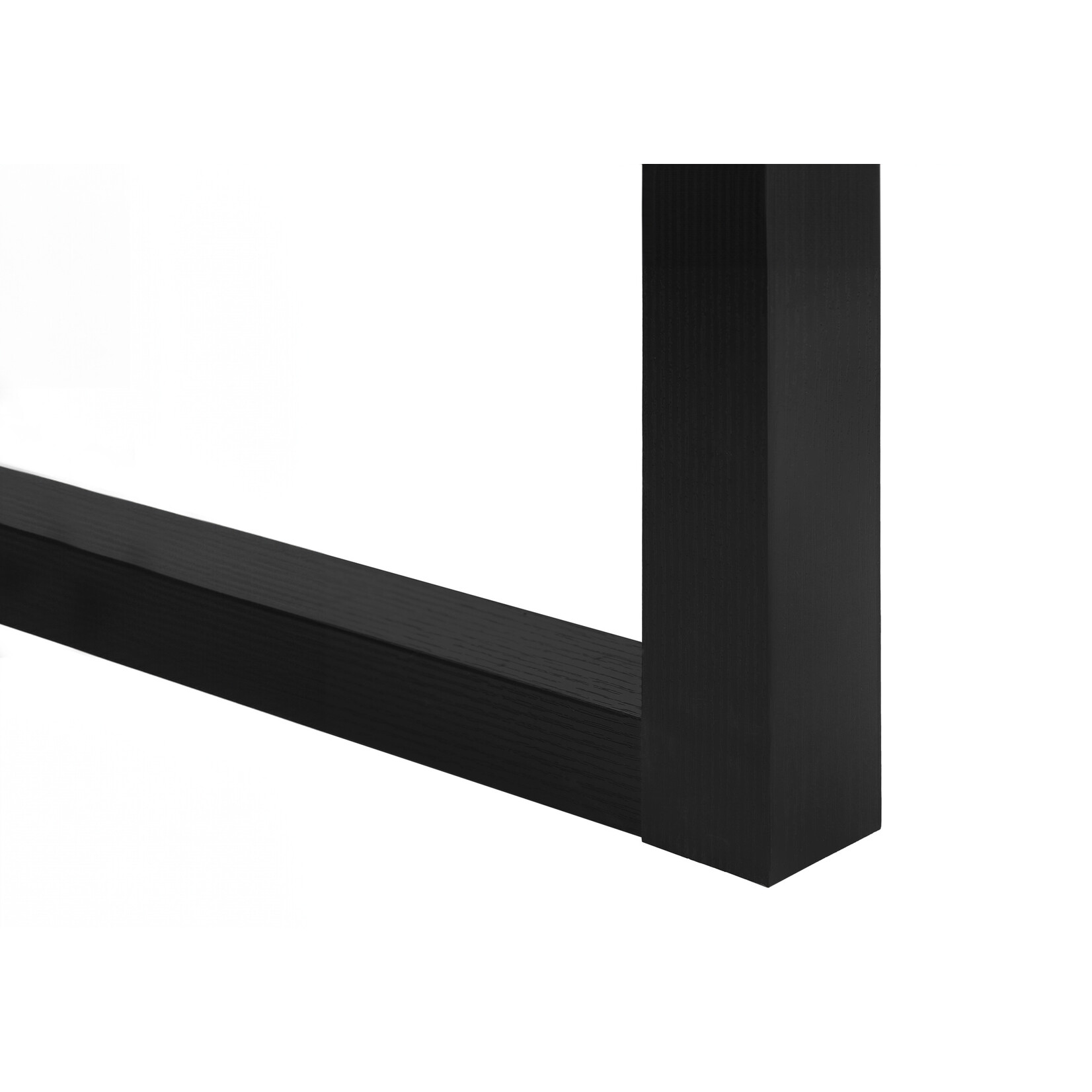 BUREAU - 48"L / NOIR ORIENTATION GAUCHE OU DROITE