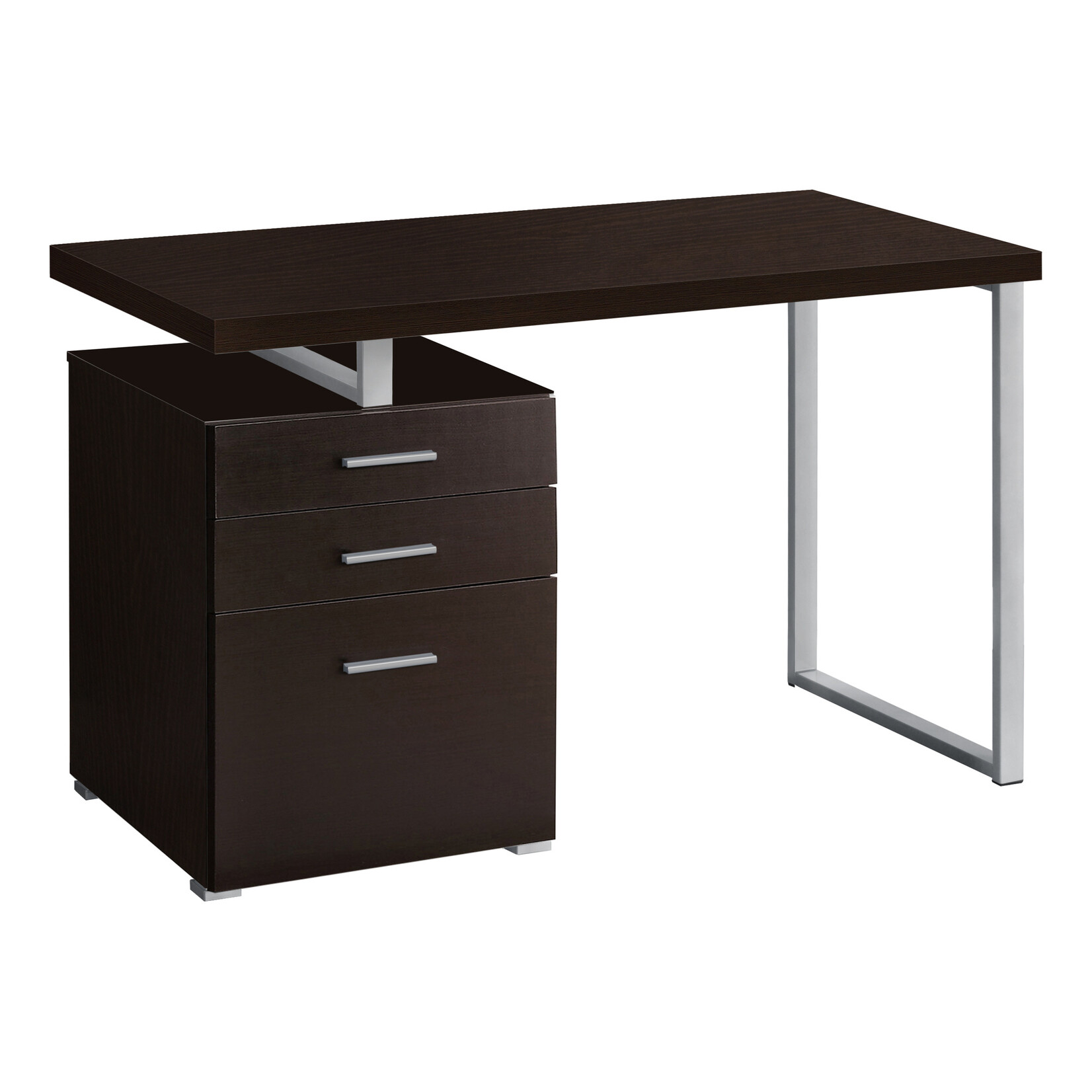COMPUTER DESK - 48"L / CAPPUCCINO LEFT OR RIGHT FACING