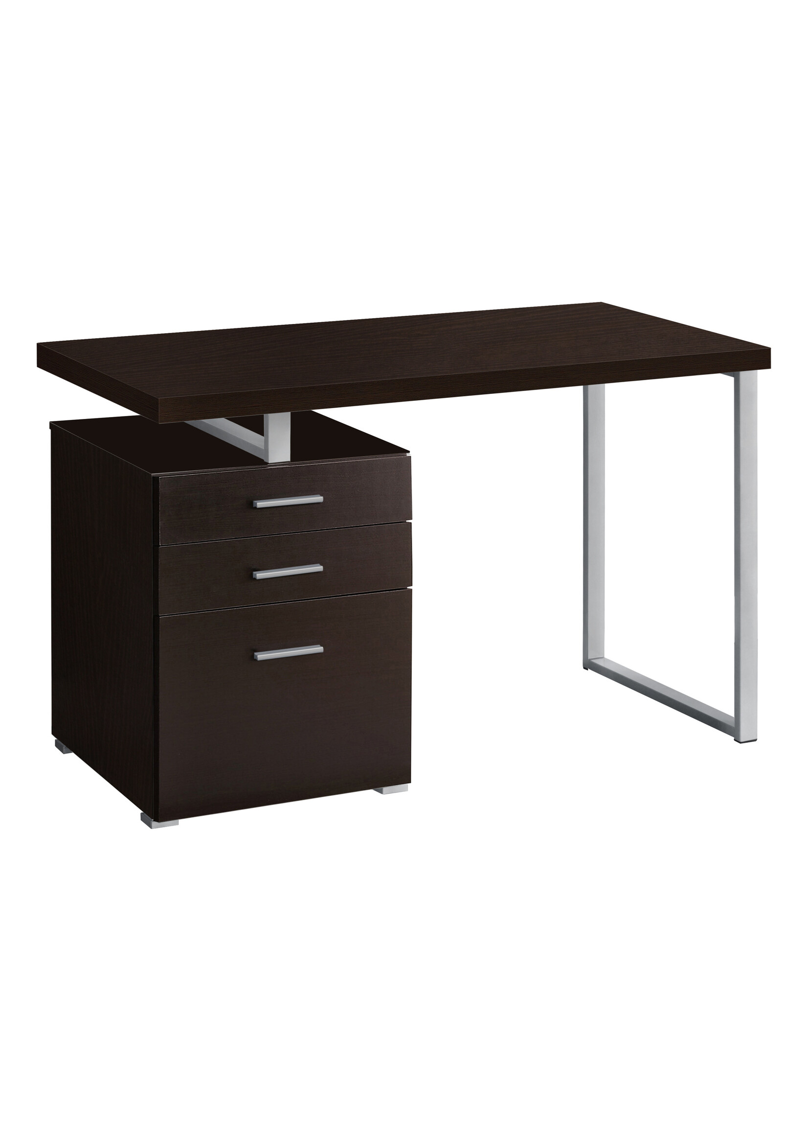 BUREAU - 48"L / ESPRESSO ORIENTATION GAUCHE OU DROITE