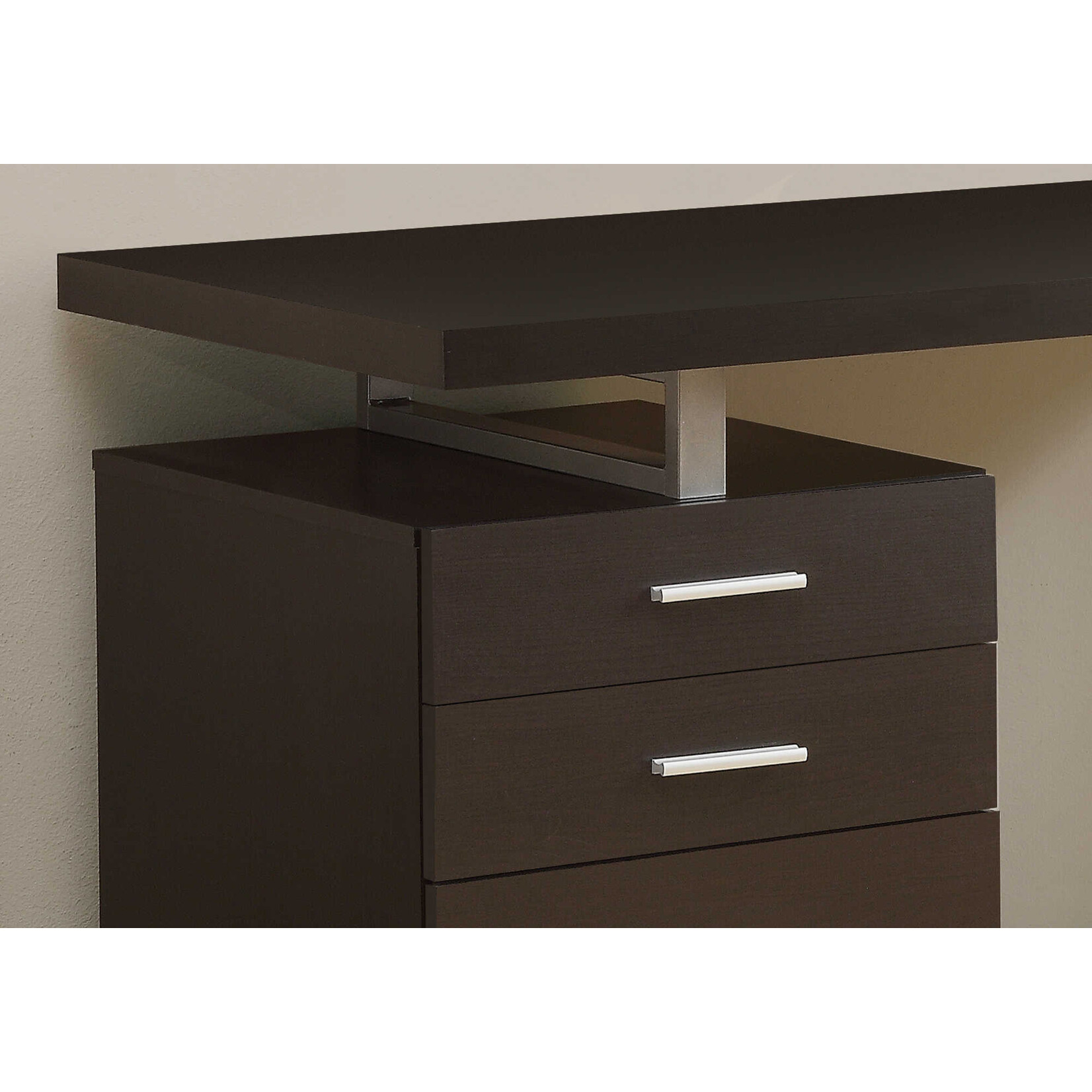COMPUTER DESK - 48"L / CAPPUCCINO LEFT OR RIGHT FACING