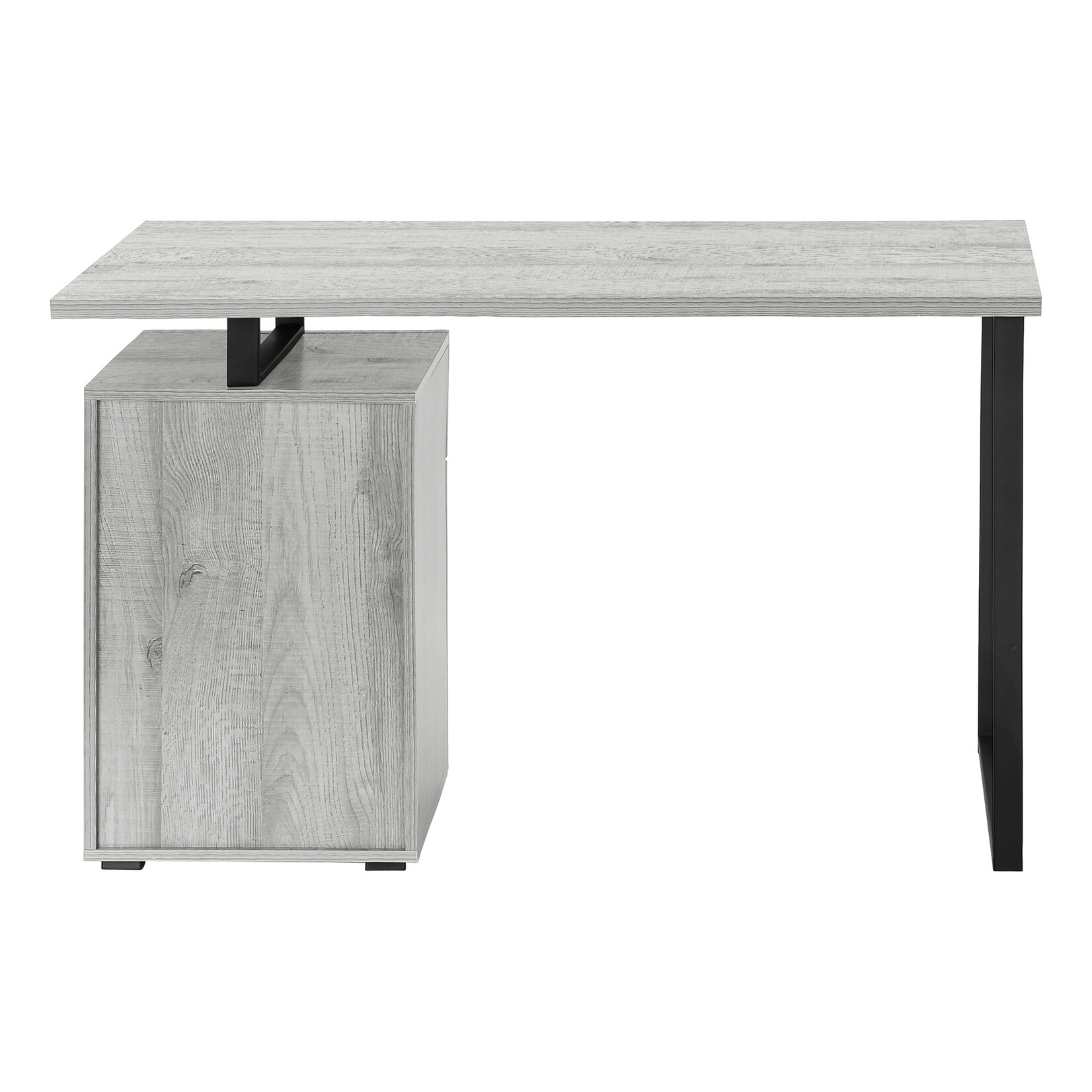 COMPUTER DESK - 48"L / GREY LEFT OR RIGHT FACING