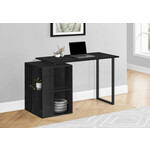 BUREAU - 55"L / CHENE NOIR ORIENTATION GAUCHE OU DROITE