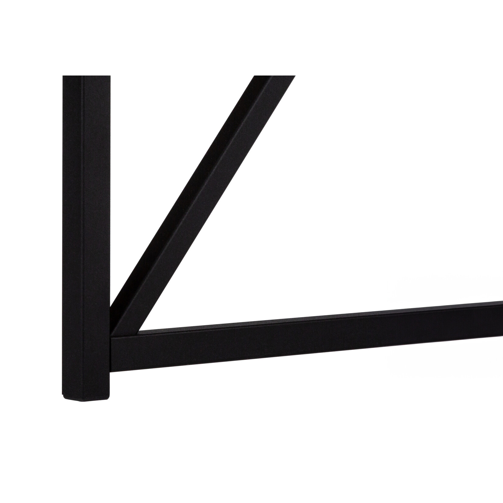 BUREAU - 48"L / FAUX BOIS TAUPE / METAL NOIR