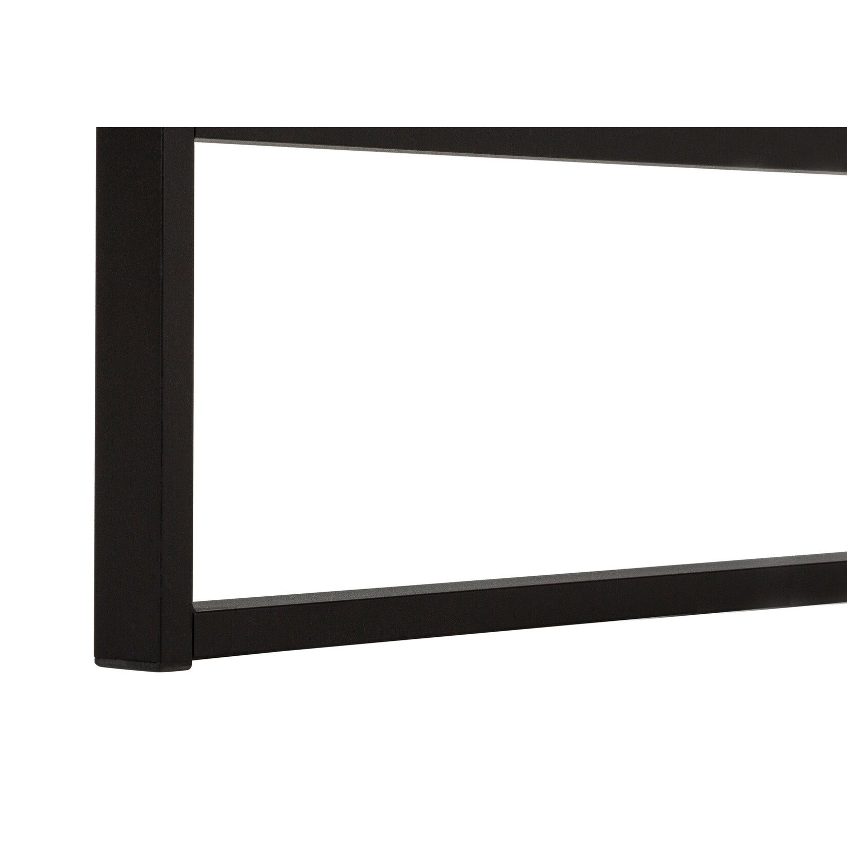 COMPUTER DESK - 48"L / GREY CONCRETE-LOOK / BLACK METAL