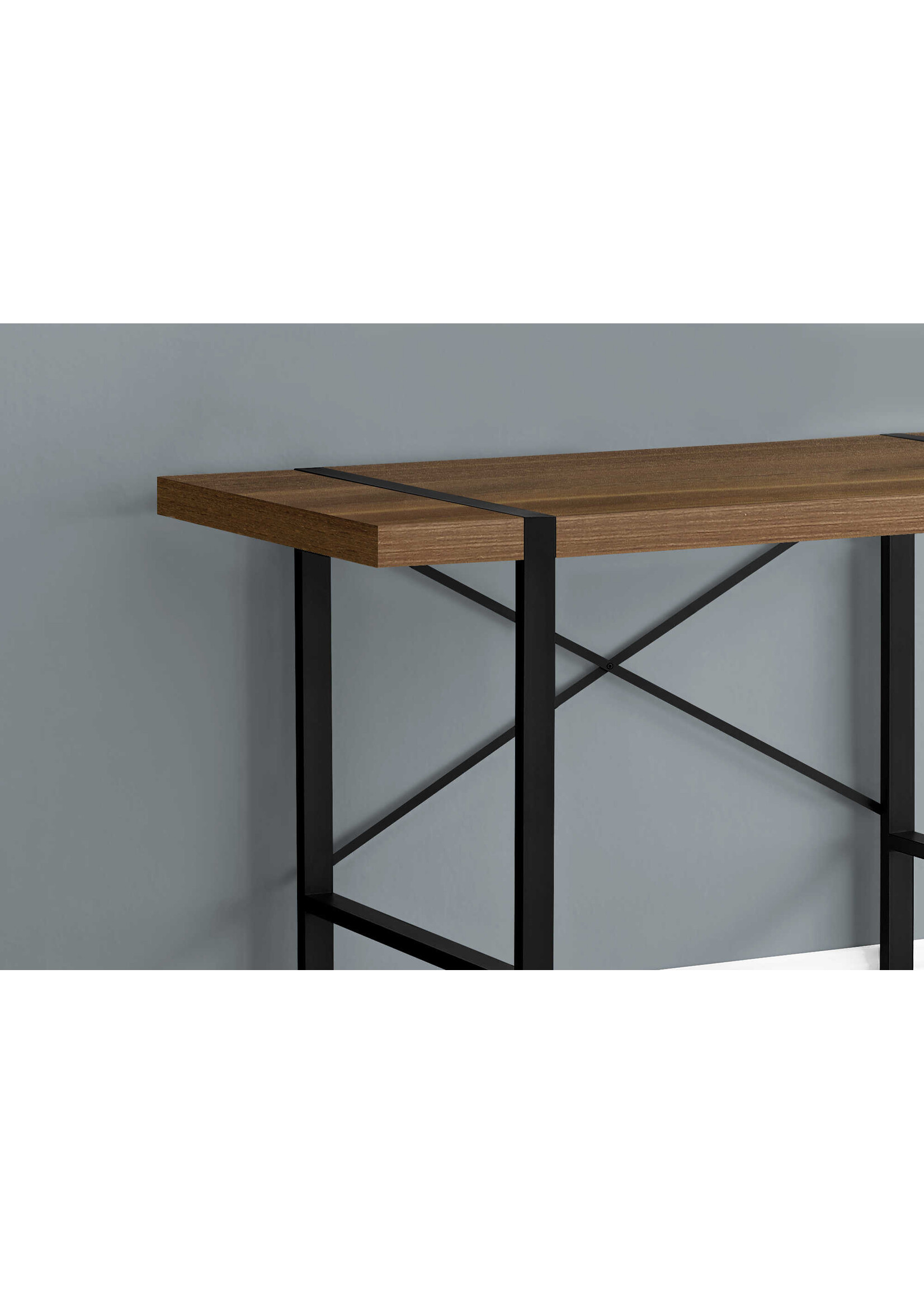 BUREAU - 48"L / NOYER / METAL NOIR