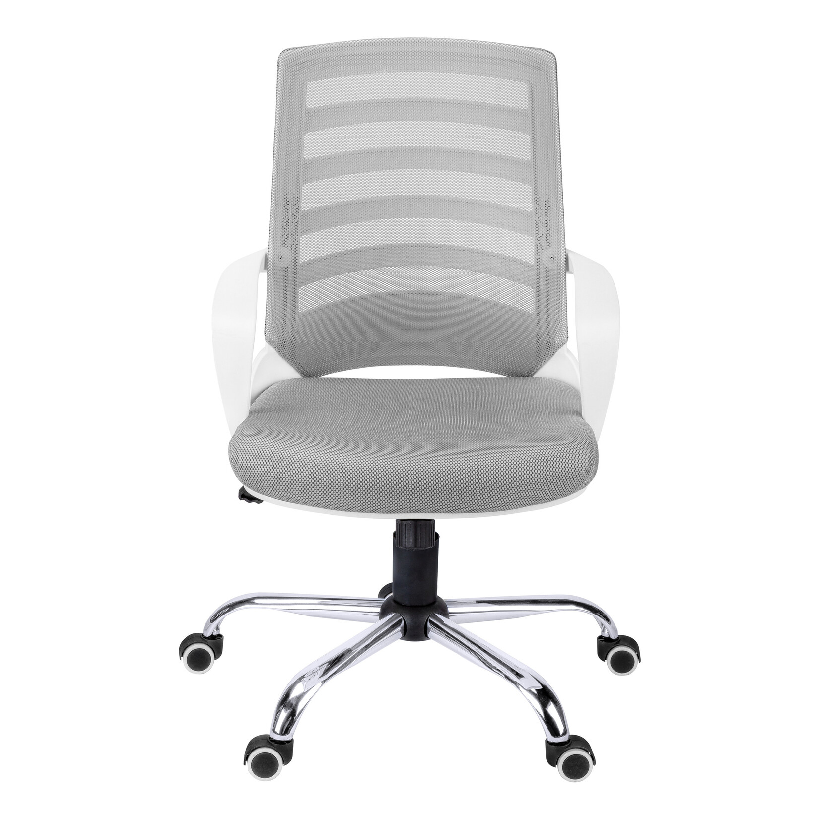 Office Chair White with White Mesh Multi Position