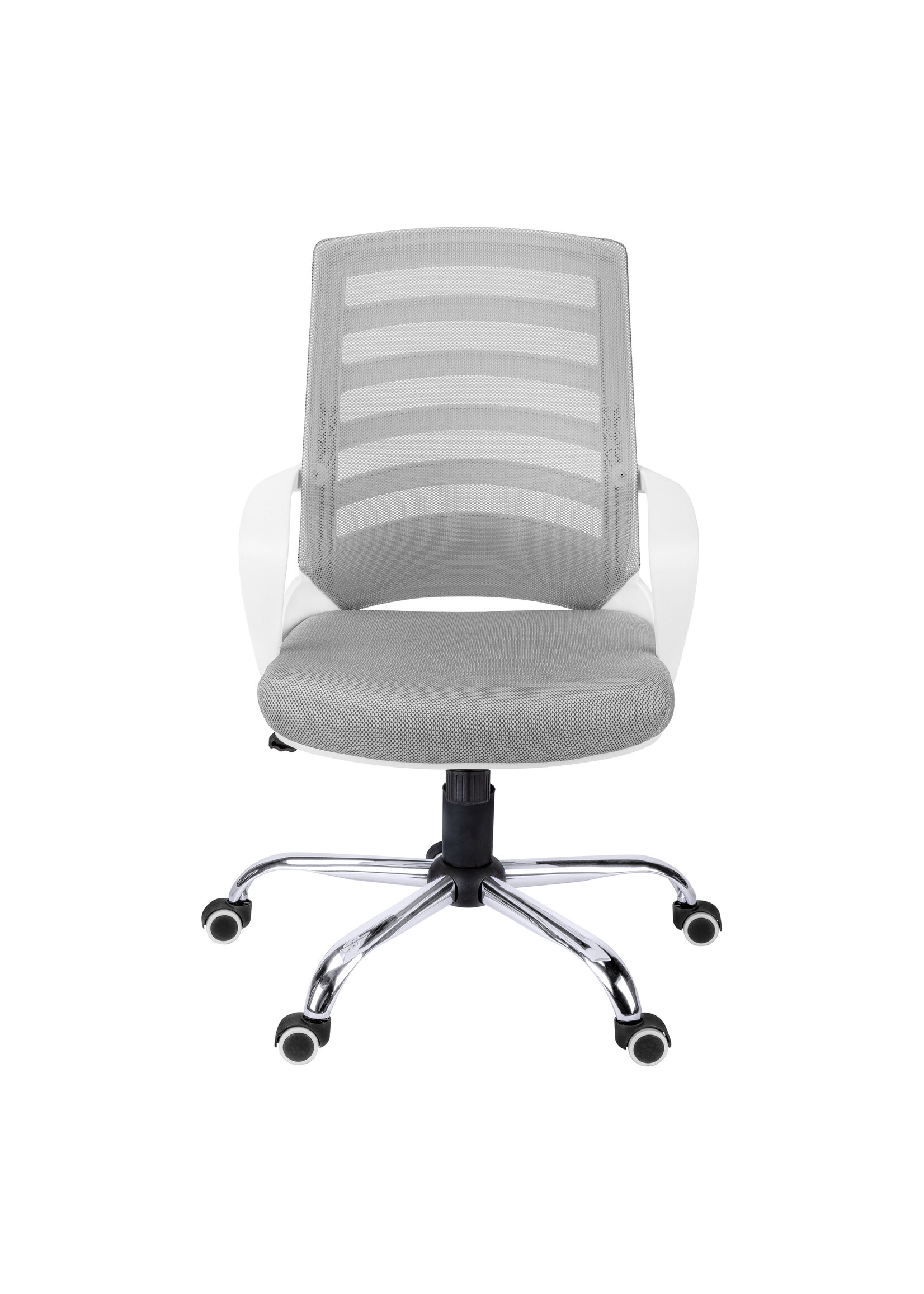 Office Chair White with White Mesh Multi Position