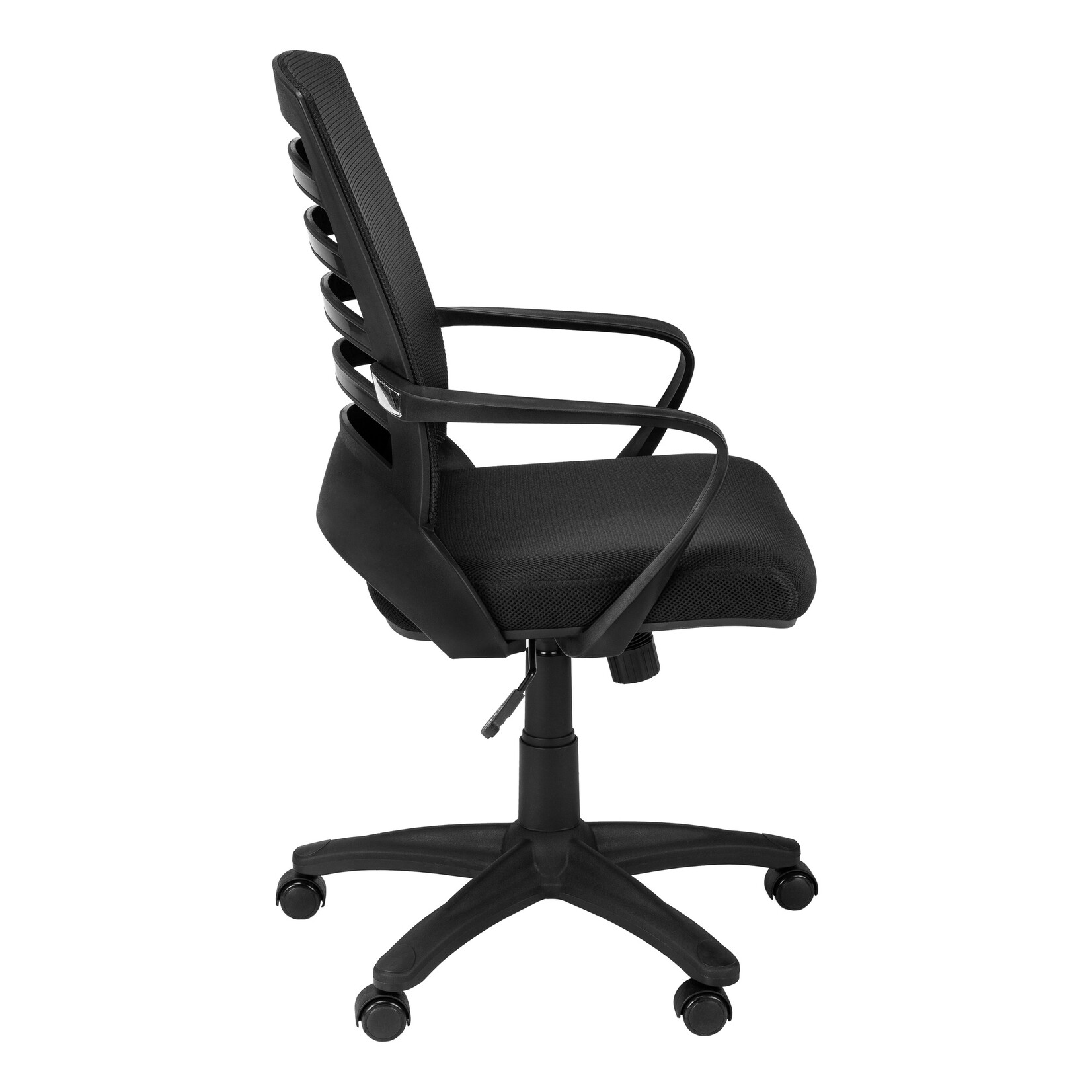 Chaise de Bureau Noir et Meche Noir Positions Multiple