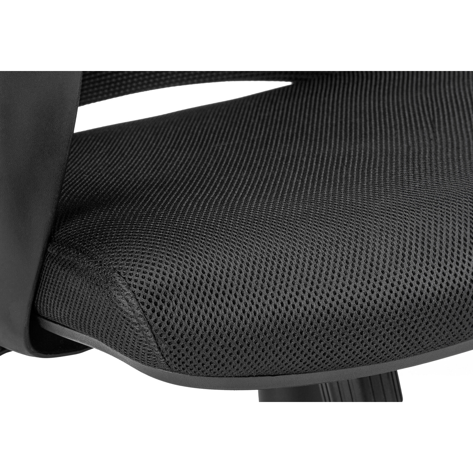 Chaise de Bureau Noir et Meche Noir Positions Multiple