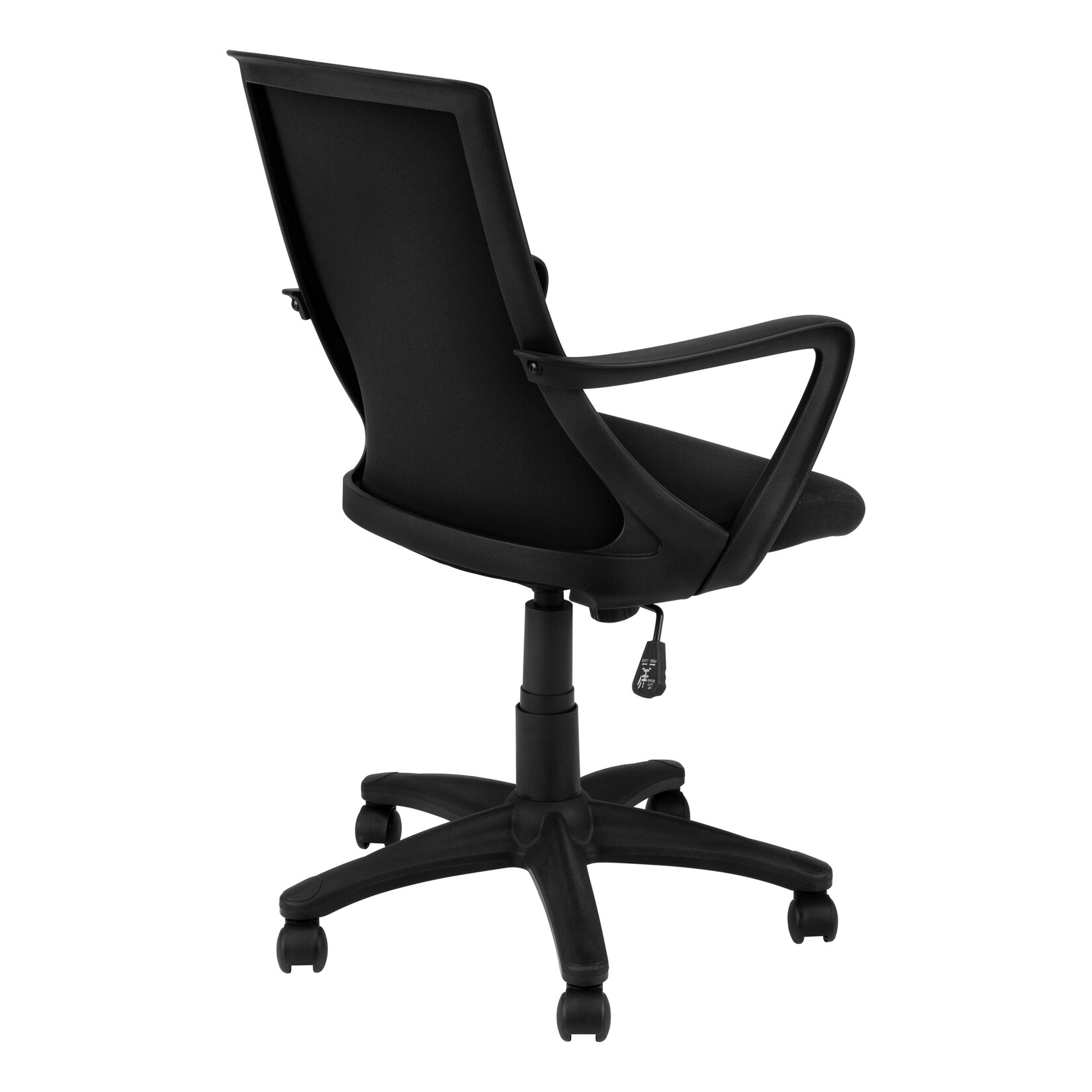 Office Chair Black with Black Mesh Multi Position