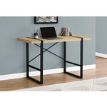 BUREAU - 48"L / NATUREL / METAL NOIR