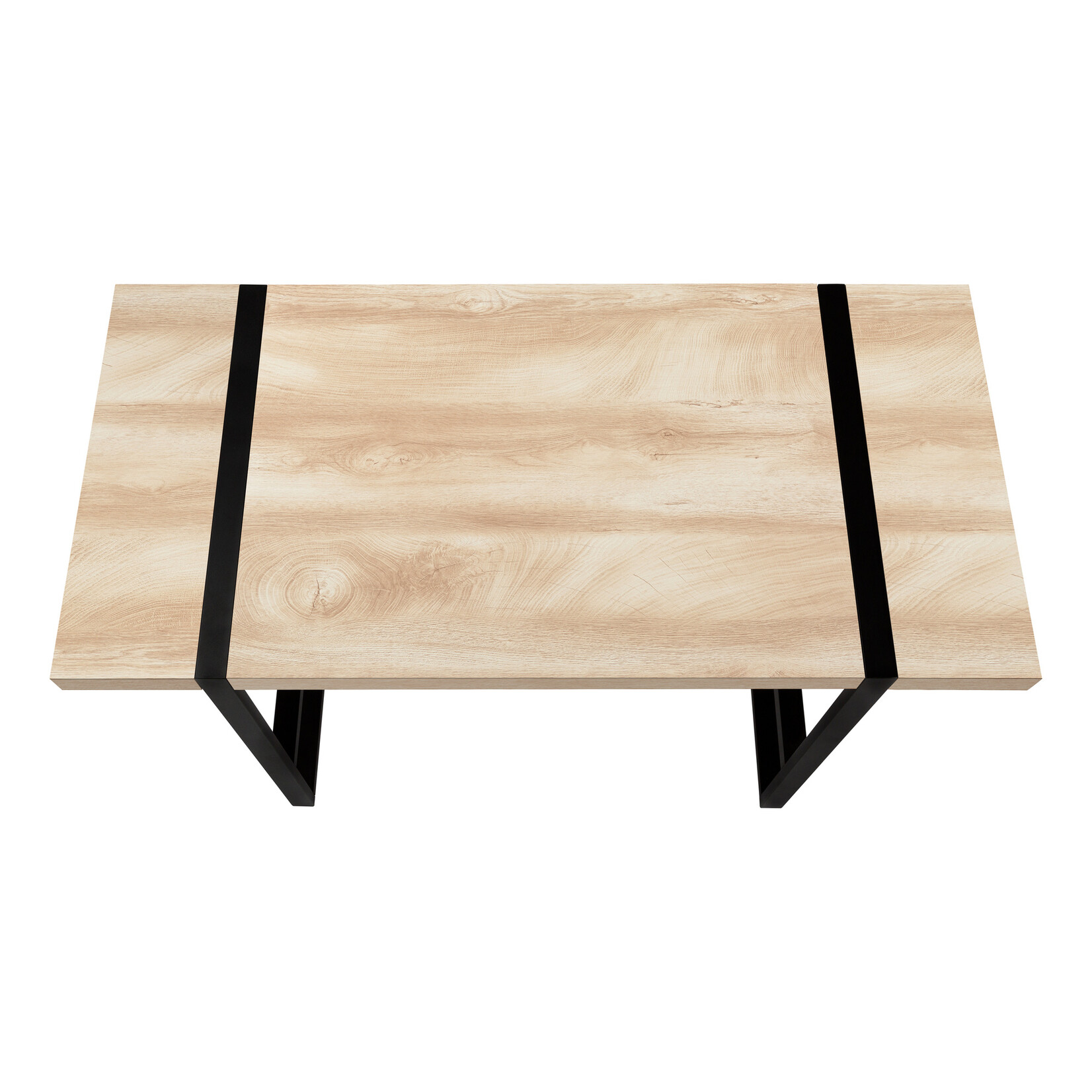 BUREAU - 48"L / NATUREL / METAL NOIR