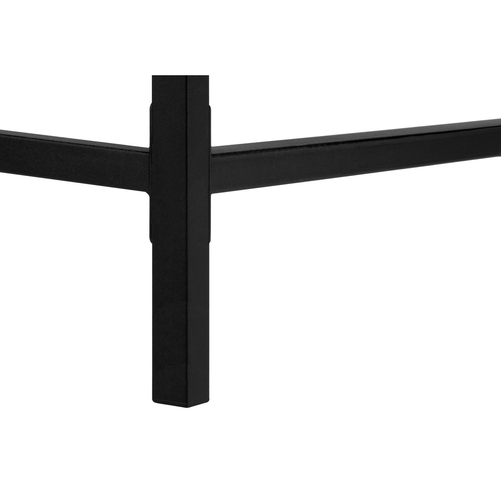 COMPUTER DESK - 48"L / BROWN RECLAIMED WOOD / BLACK METAL