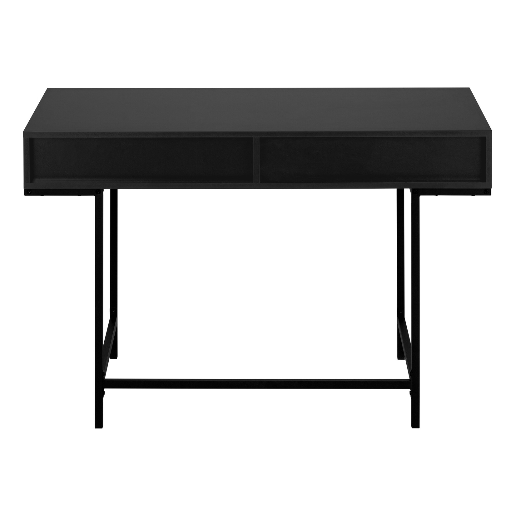 BUREAU - 48"L / NOIR / METAL NOIR