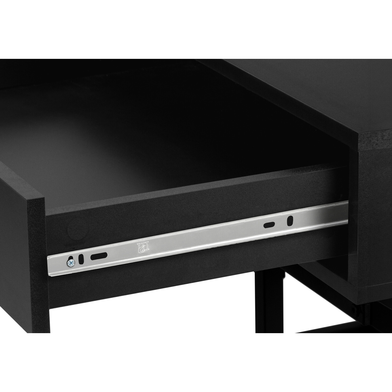 BUREAU - 48"L / NOIR / METAL NOIR