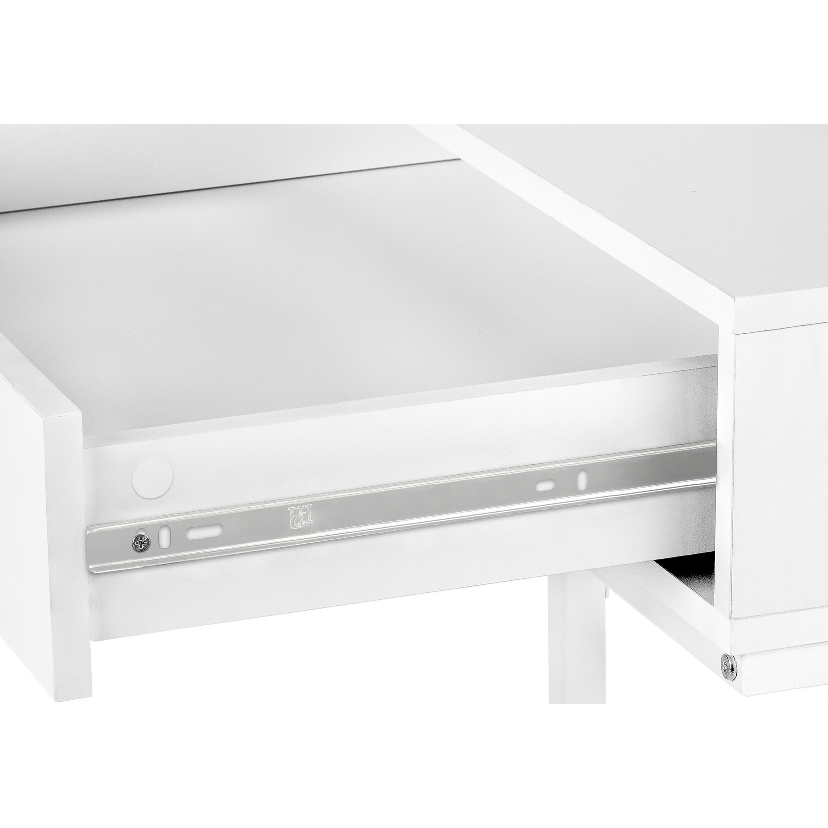 BUREAU - 48"L / BLANC / METAL BLANC