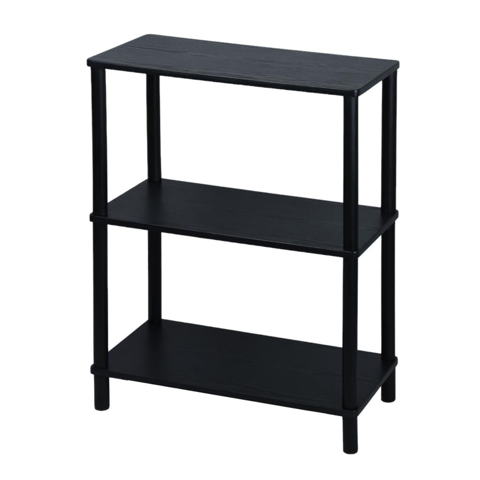 ITY INTERNATIONAL Etagère Rectangulaire à 3 niveaux, Noire