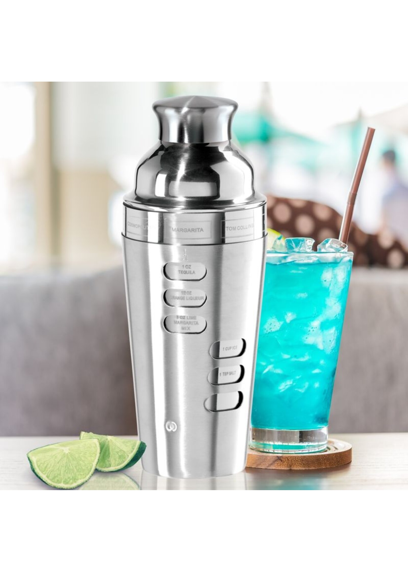 Danesco OGGI BAR Dial A Drink™ Cocktail Shaker