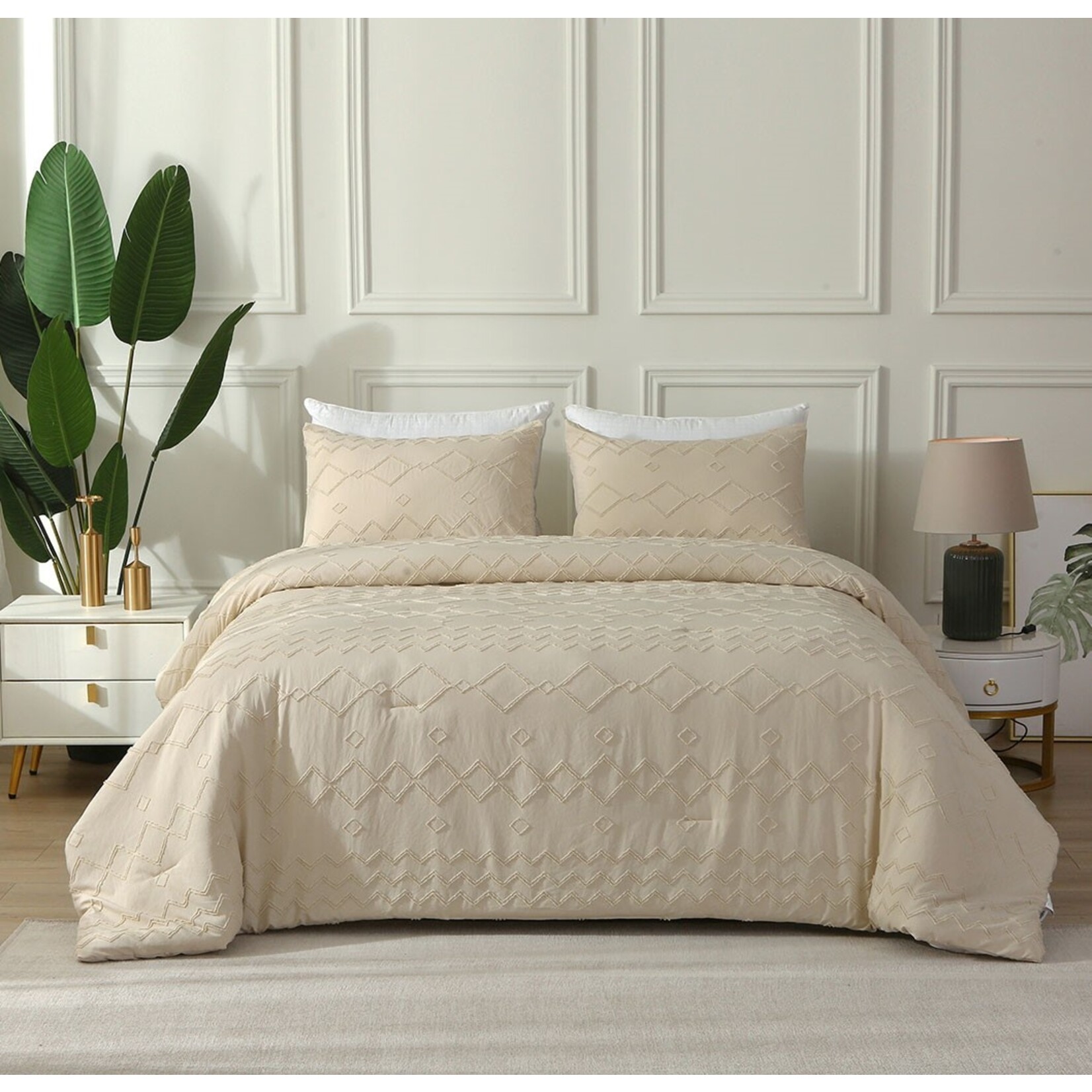 Tufted Comforter Set