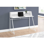 BUREAU - 48"L / BLANC / METAL BLANC