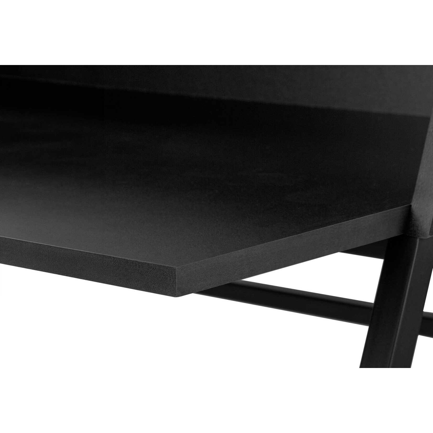 BUREAU - 48"L / NOIR / METAL NOIR