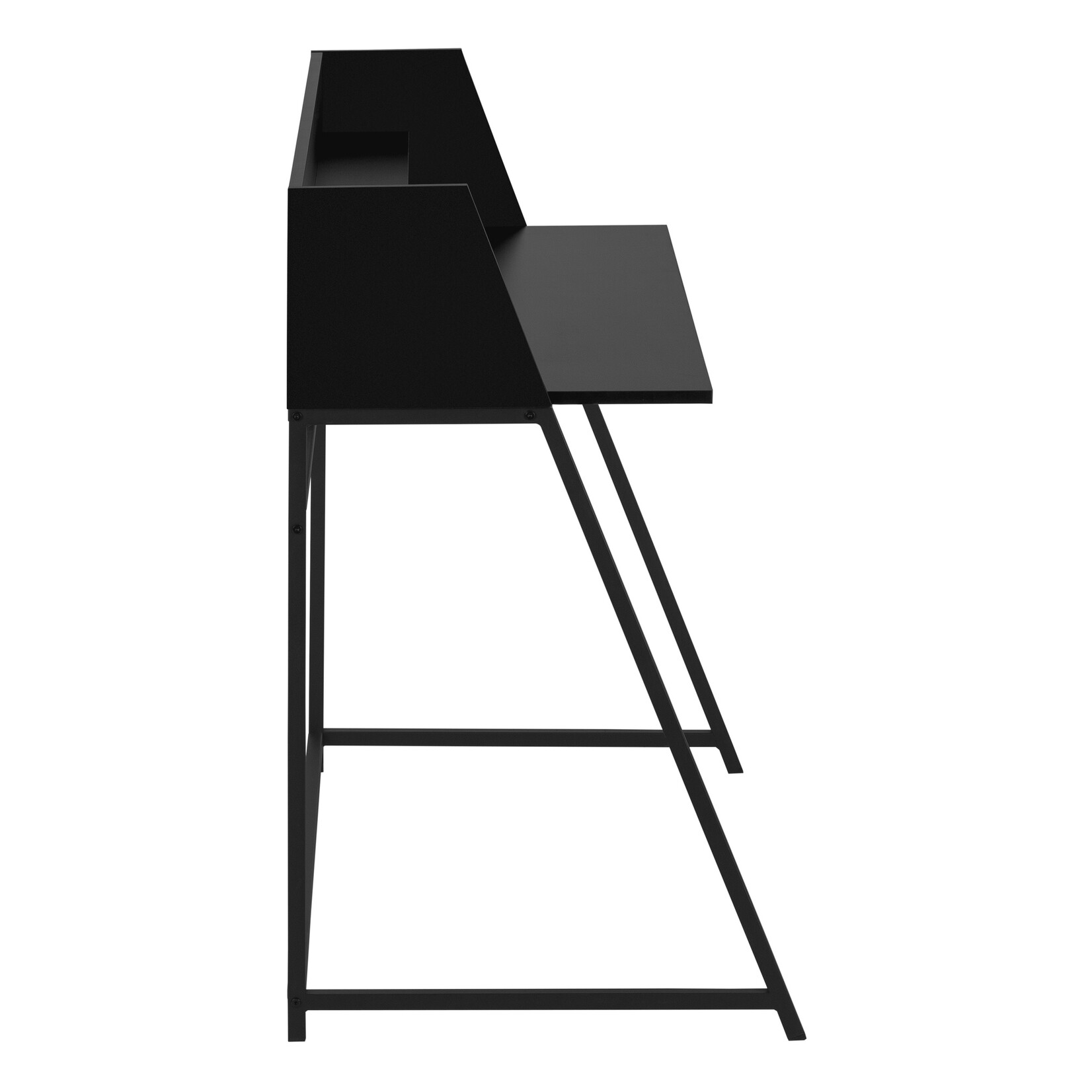 BUREAU - 48"L / NOIR / METAL NOIR