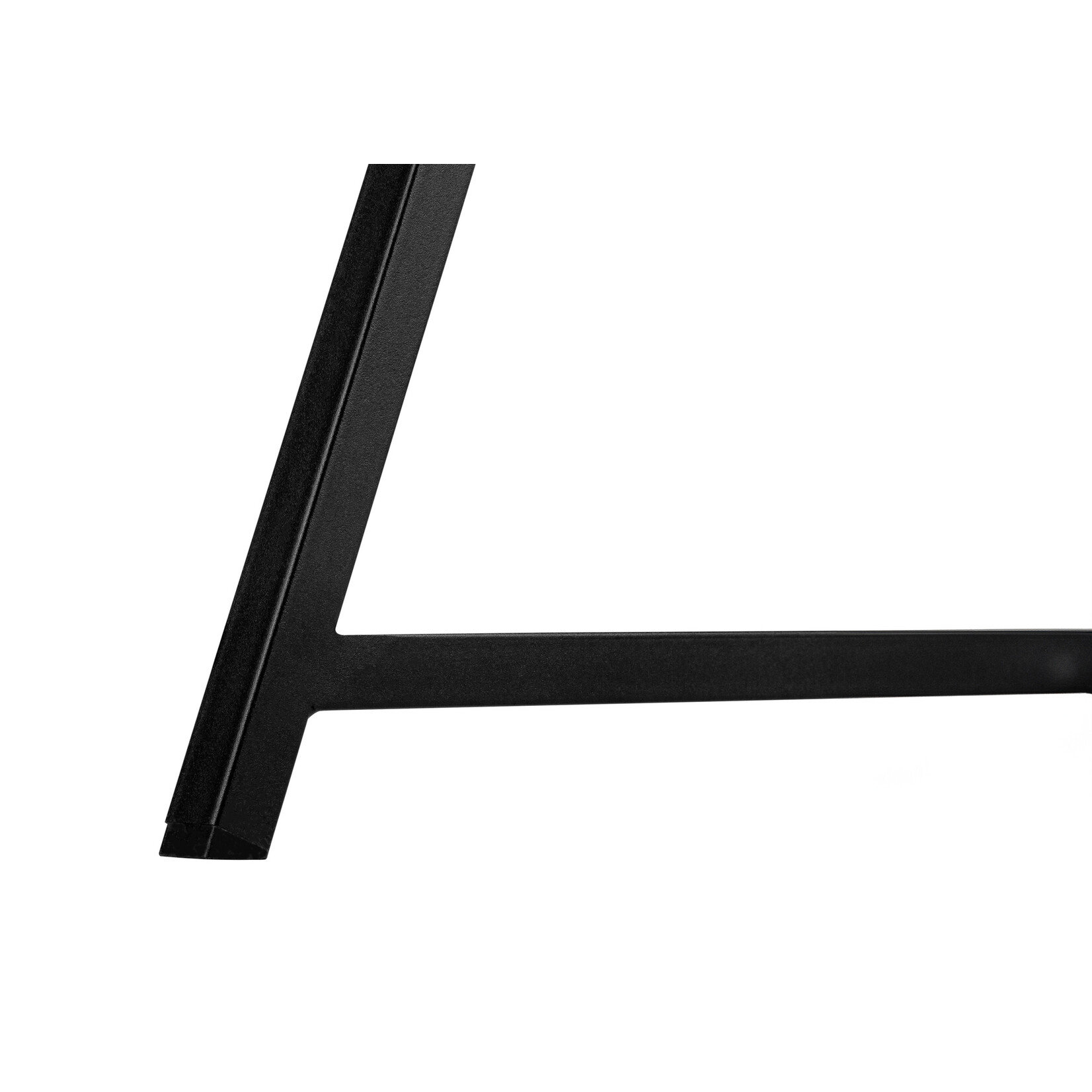 BUREAU - 48"L / NOIR / METAL NOIR