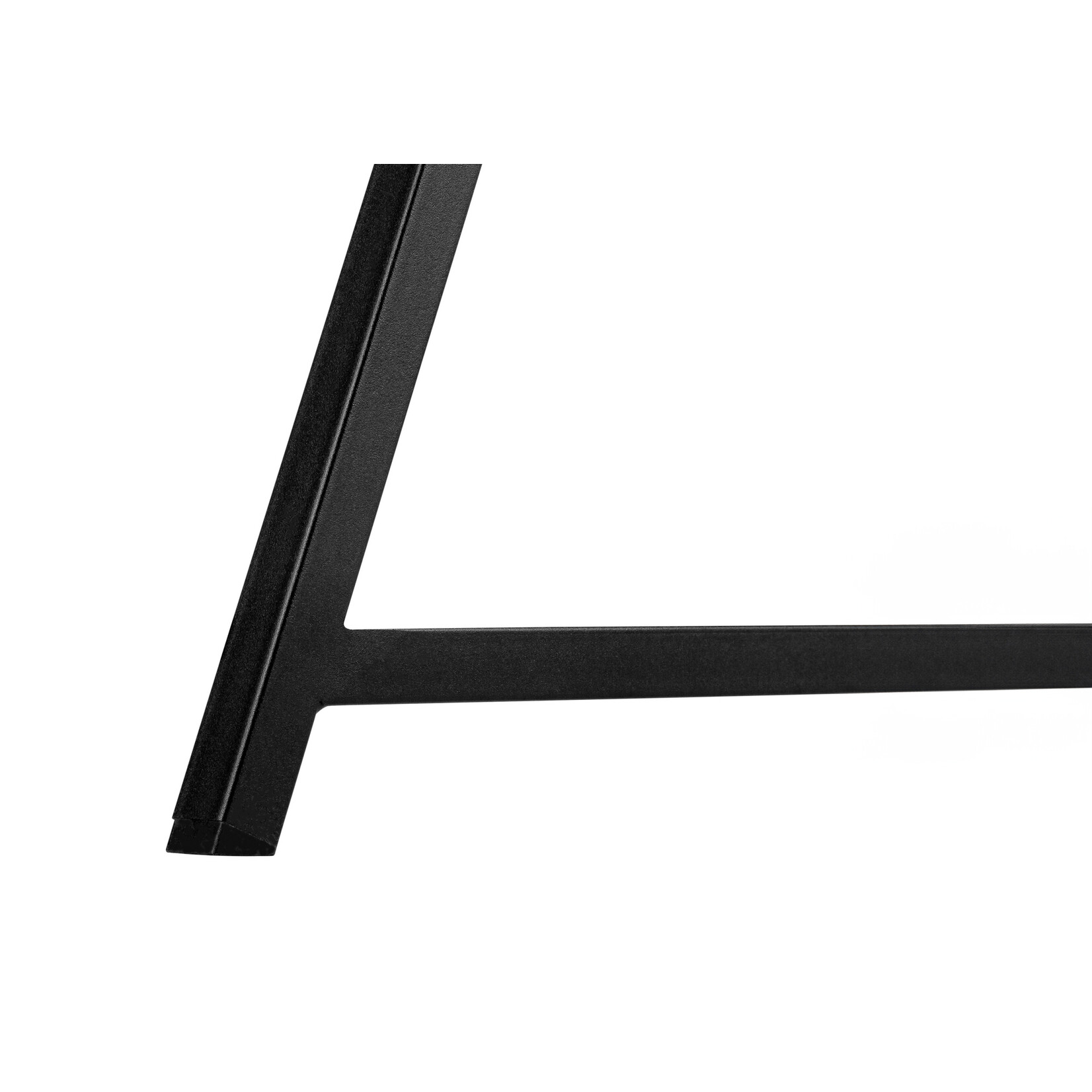 COMPUTER DESK - 48"L / BROWN RECLAIMED WOOD / BLACK METAL