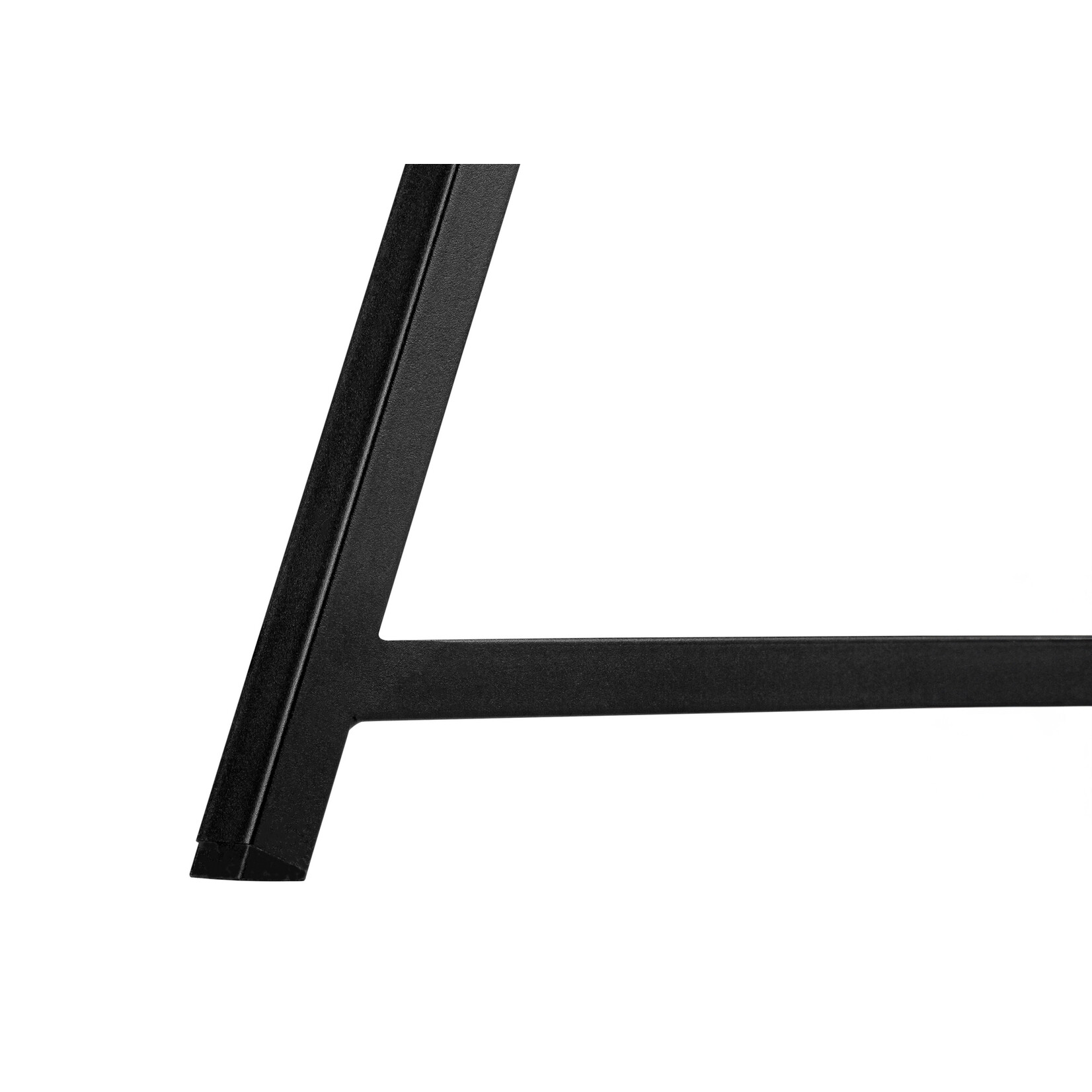 COMPUTER DESK - 48"L / GREY / BLACK METAL
