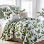Tropical Paradise Reversible Quilt Set Bedding Set