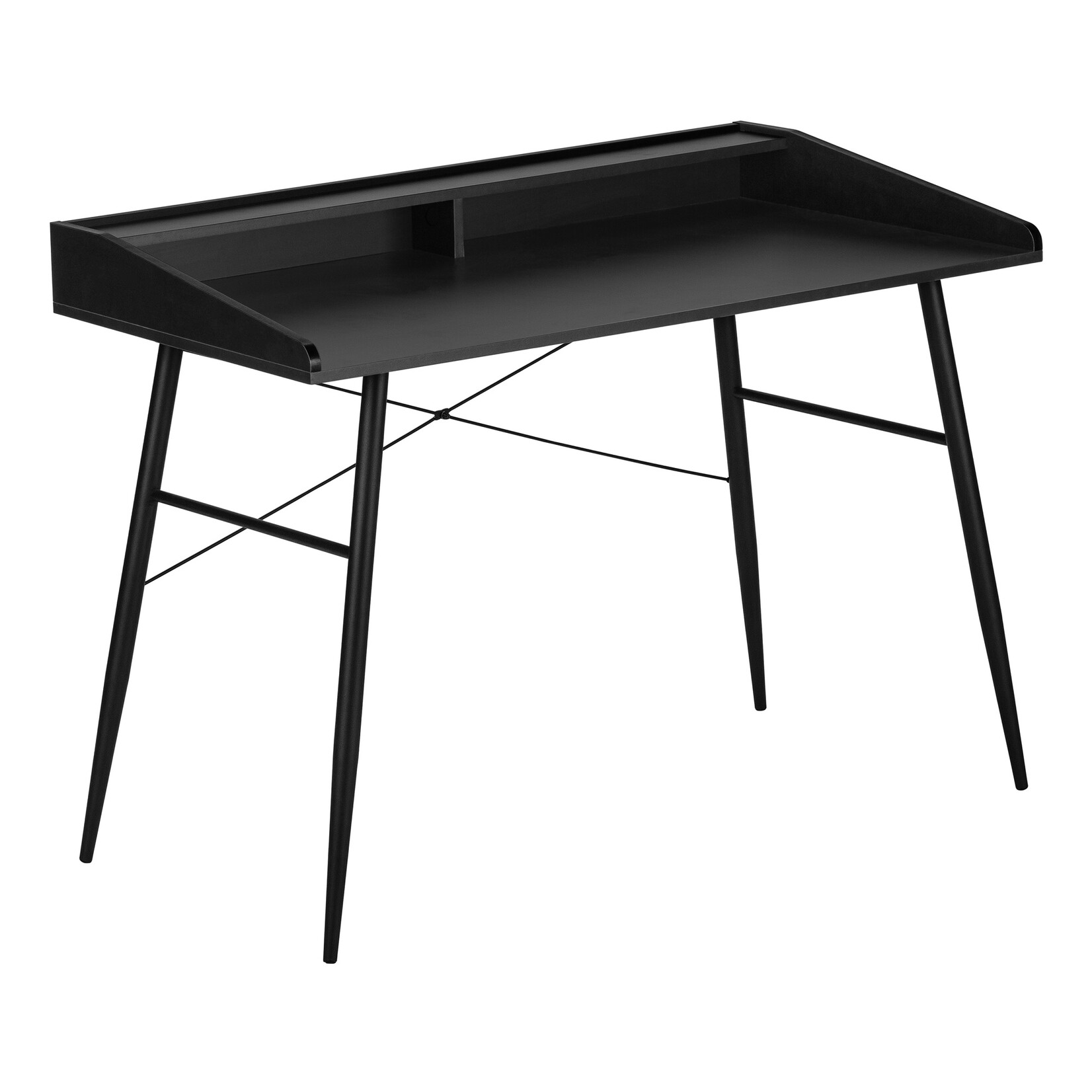 BUREAU - 48"L / NOIR / METAL NOIR