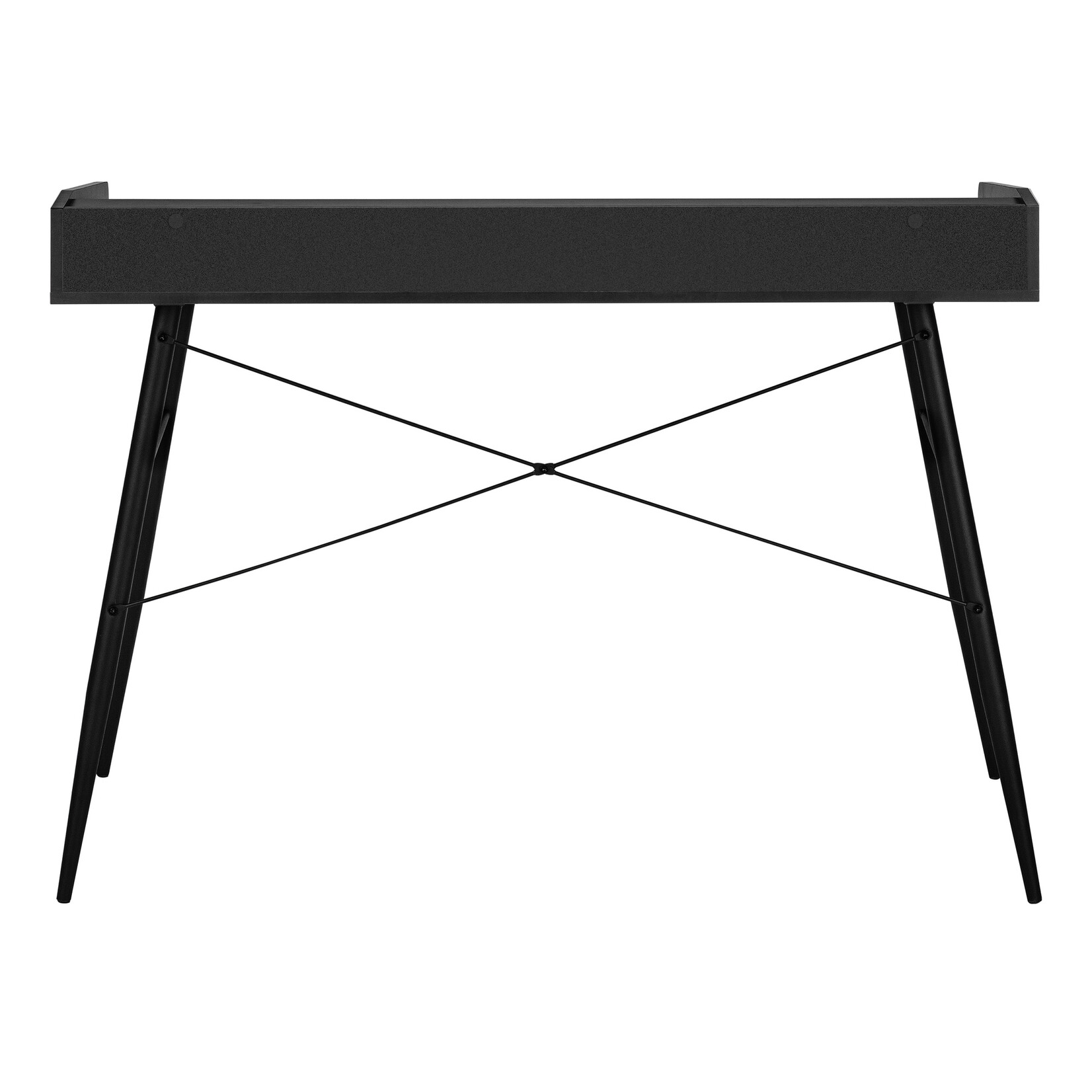 BUREAU - 48"L / NOIR / METAL NOIR