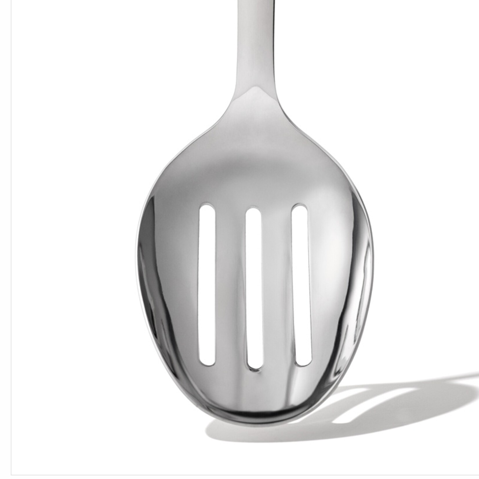 Danesco OXO Steel Slotted Cooking Spoon