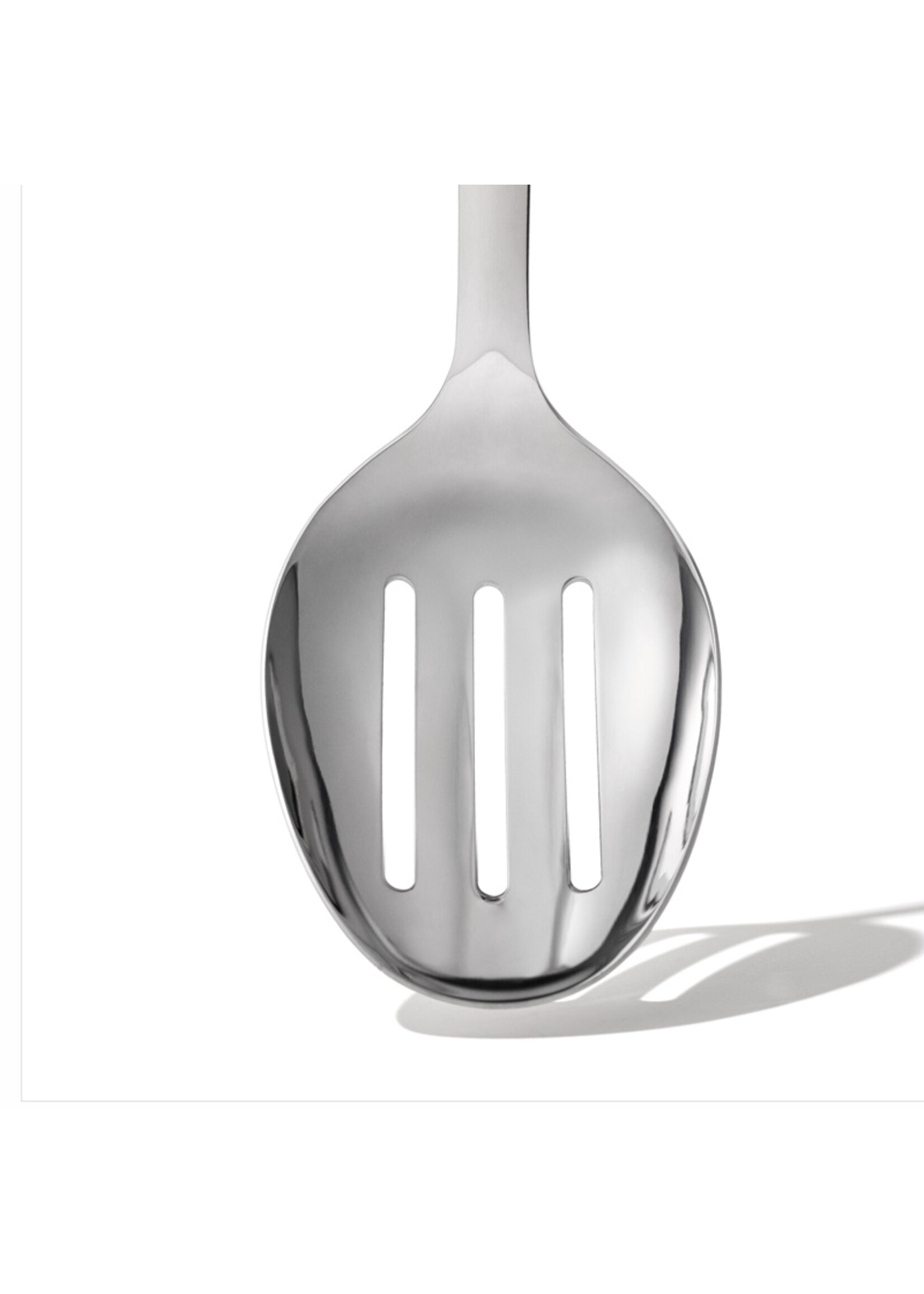 Danesco OXO Steel Slotted Cooking Spoon