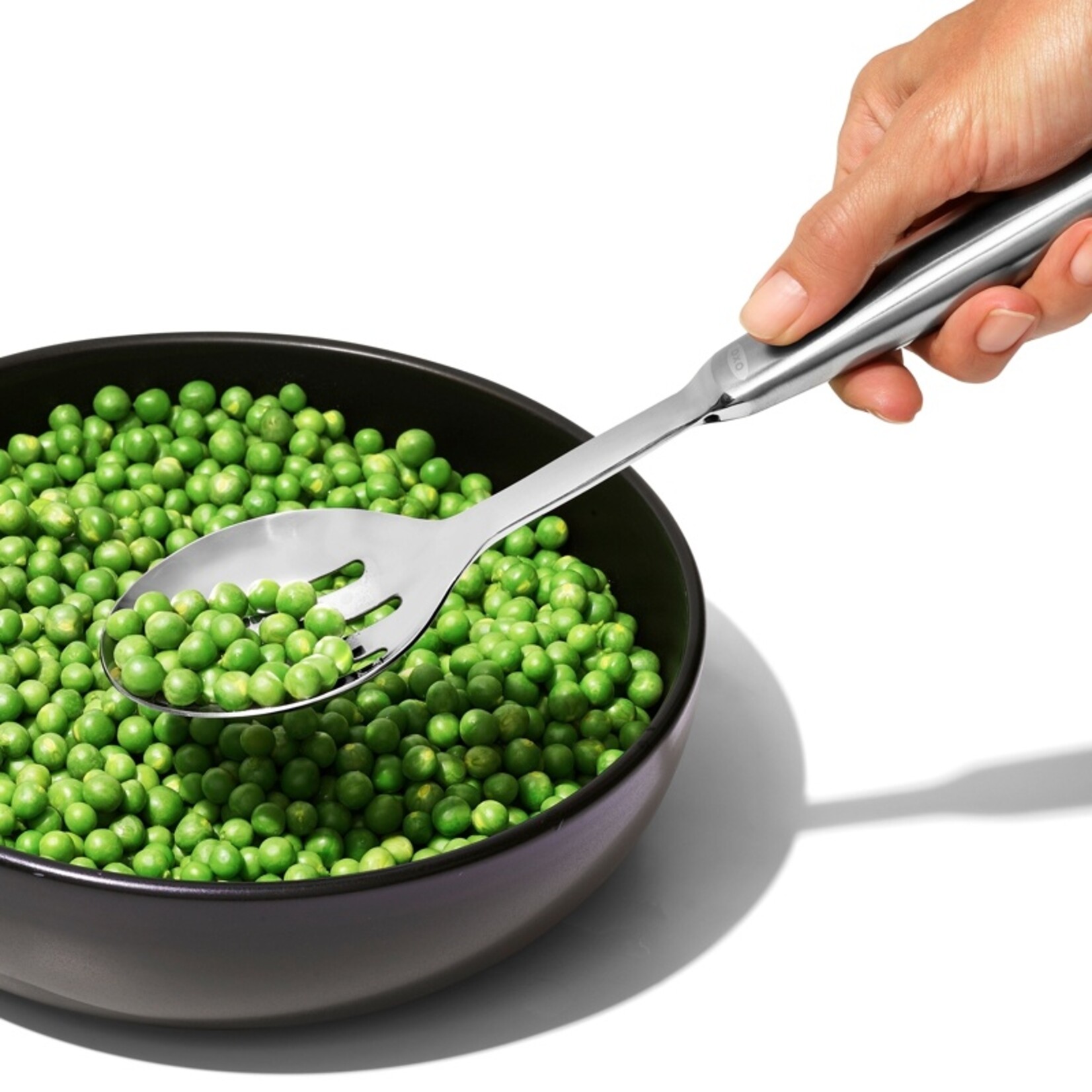 Danesco OXO Steel Slotted Serving Spoon