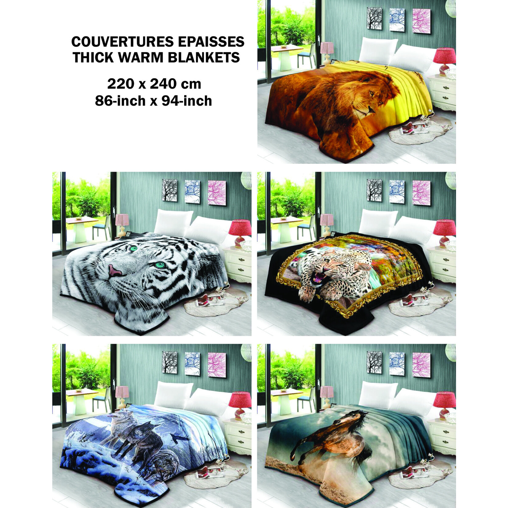 CAMELLA MINK BLANKET  220x240